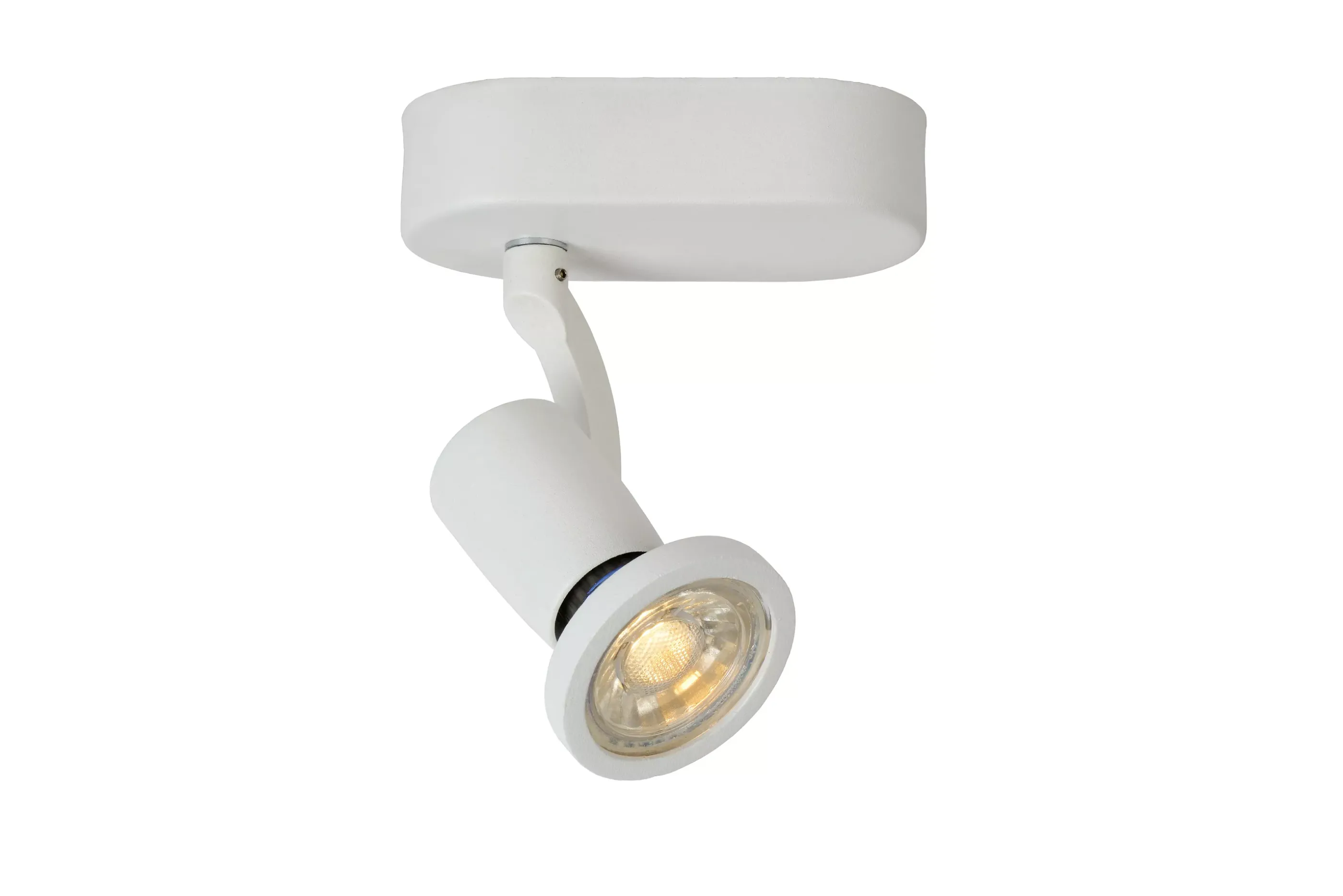 Flash Sale JASTER-LED - Plafondspot - LED - GU10 - 1x5W 2700K - Wit Plafondlampen