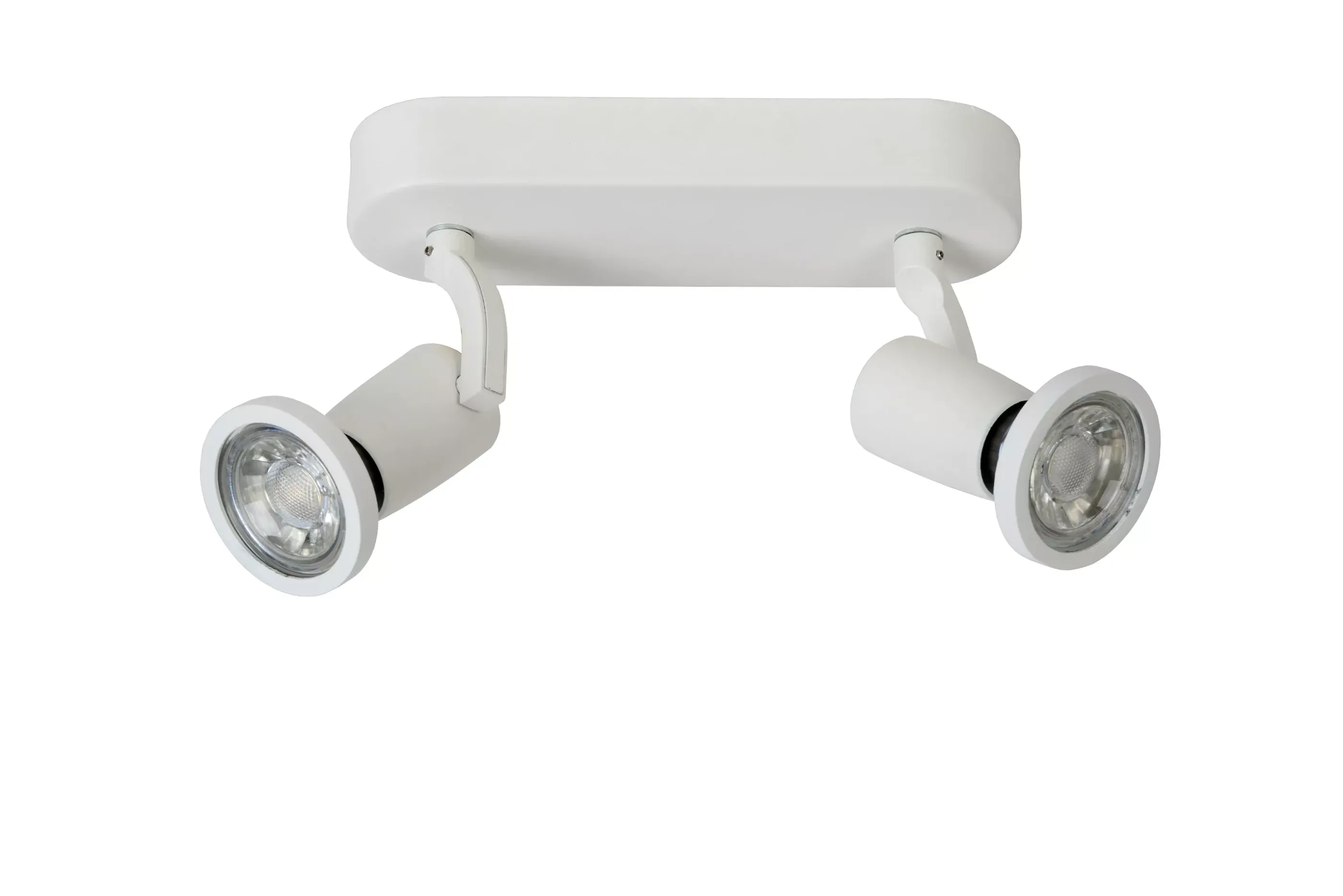 Fashion JASTER-LED - Plafondspot - LED - GU10 - 2x5W 2700K - Wit Plafondlampen