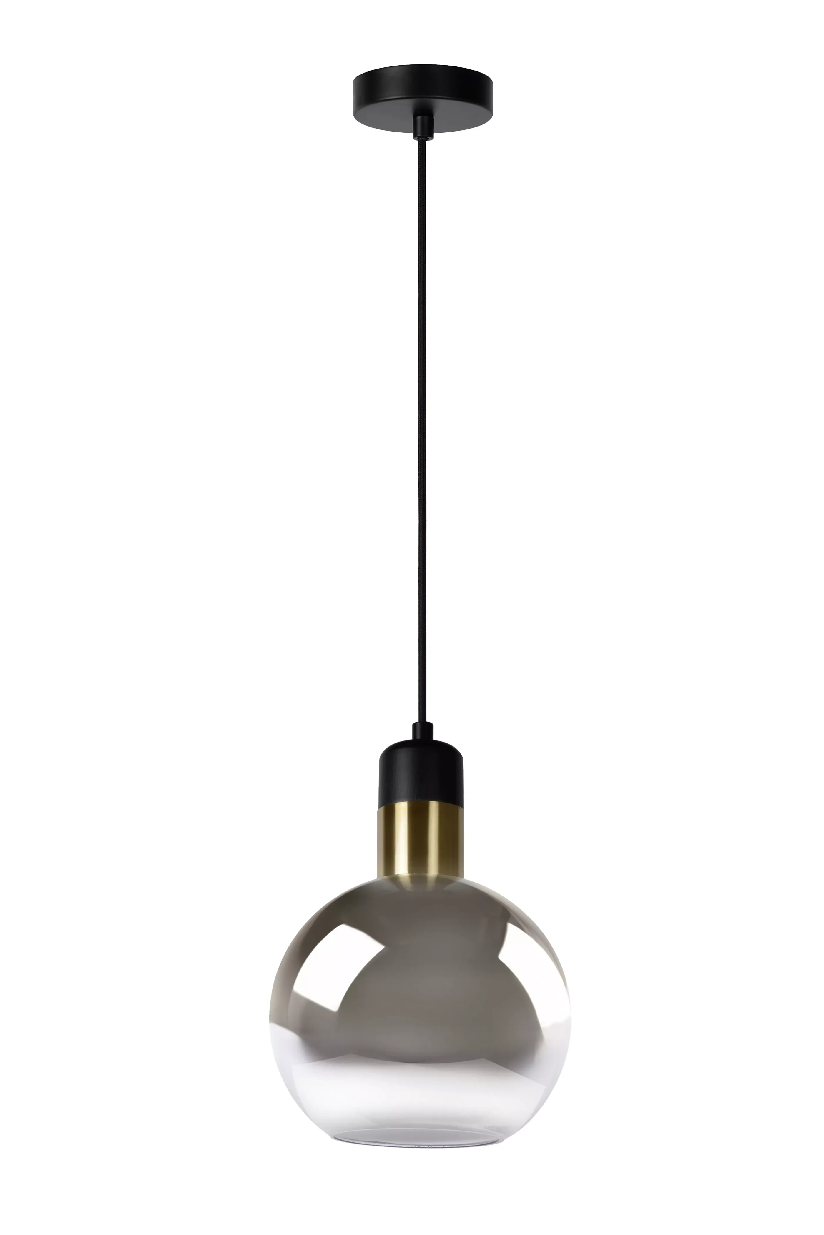 Flash Sale JULIUS - Hanglamp - Ø 20 cm - 1xE27 - Fumé Hanglampen