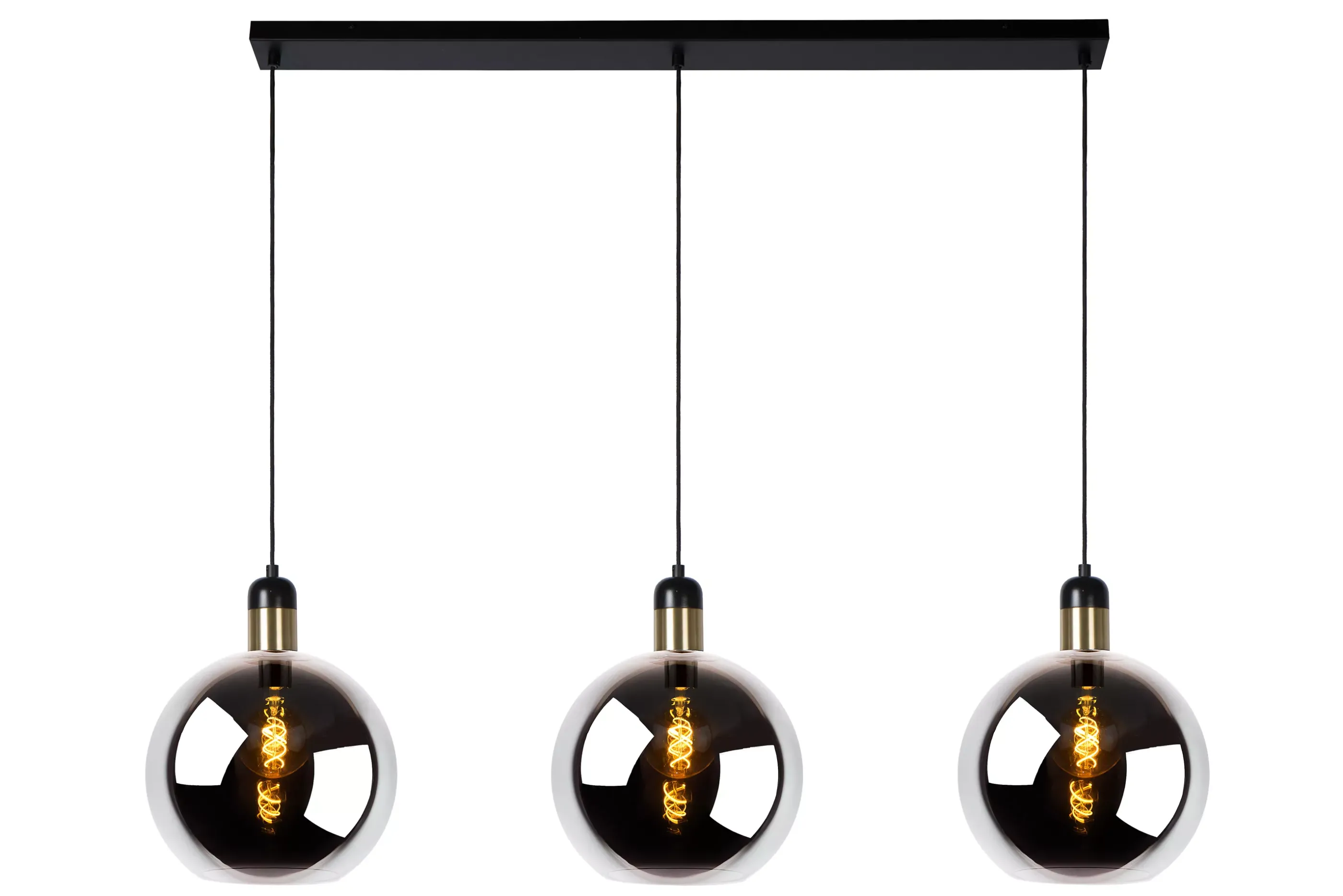 Clearance JULIUS - Hanglamp - 3xE27 - Fumé Hanglampen