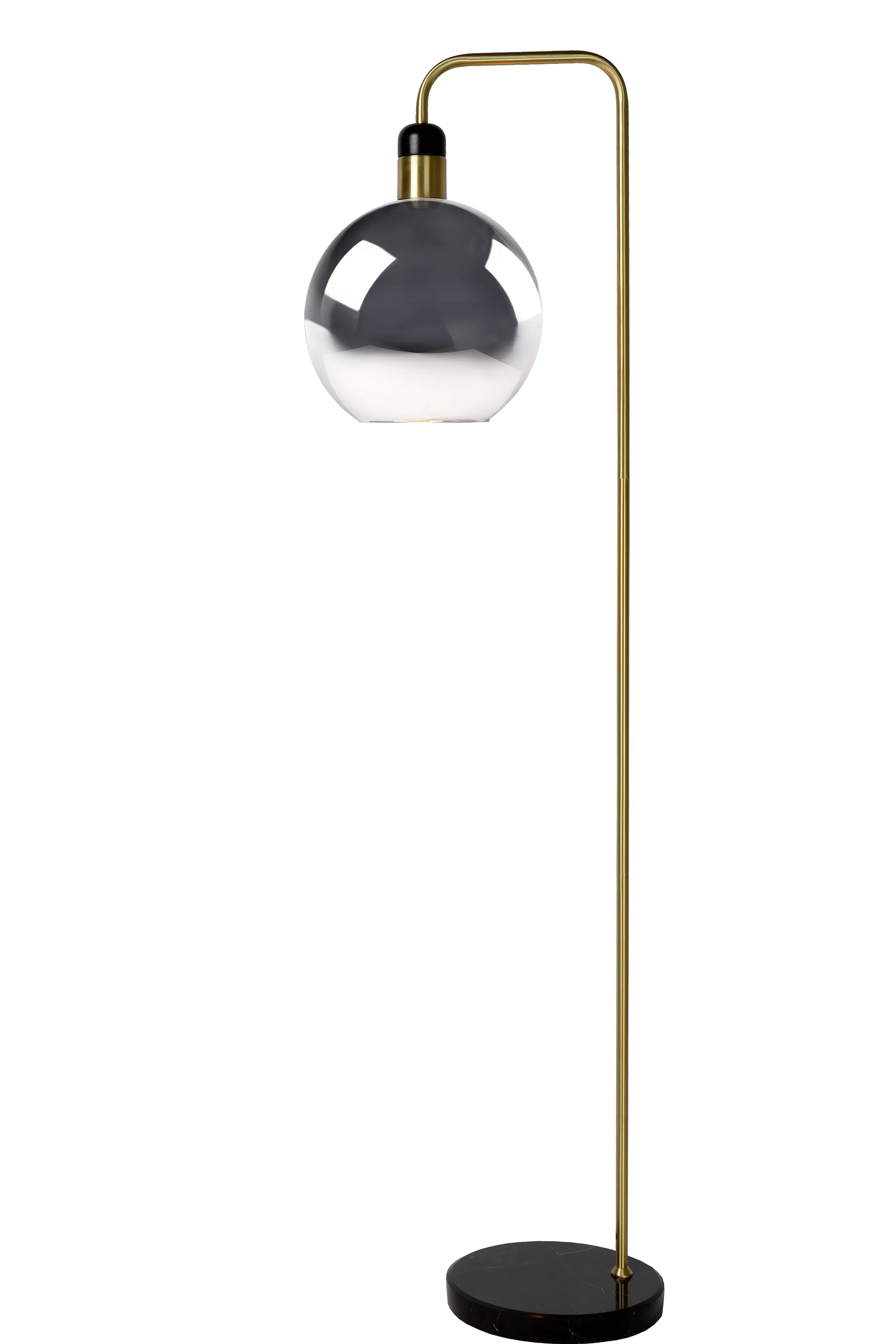 Best JULIUS - Vloerlamp - Ø 28 cm - 1xE27 - Fumé Staande Lampen