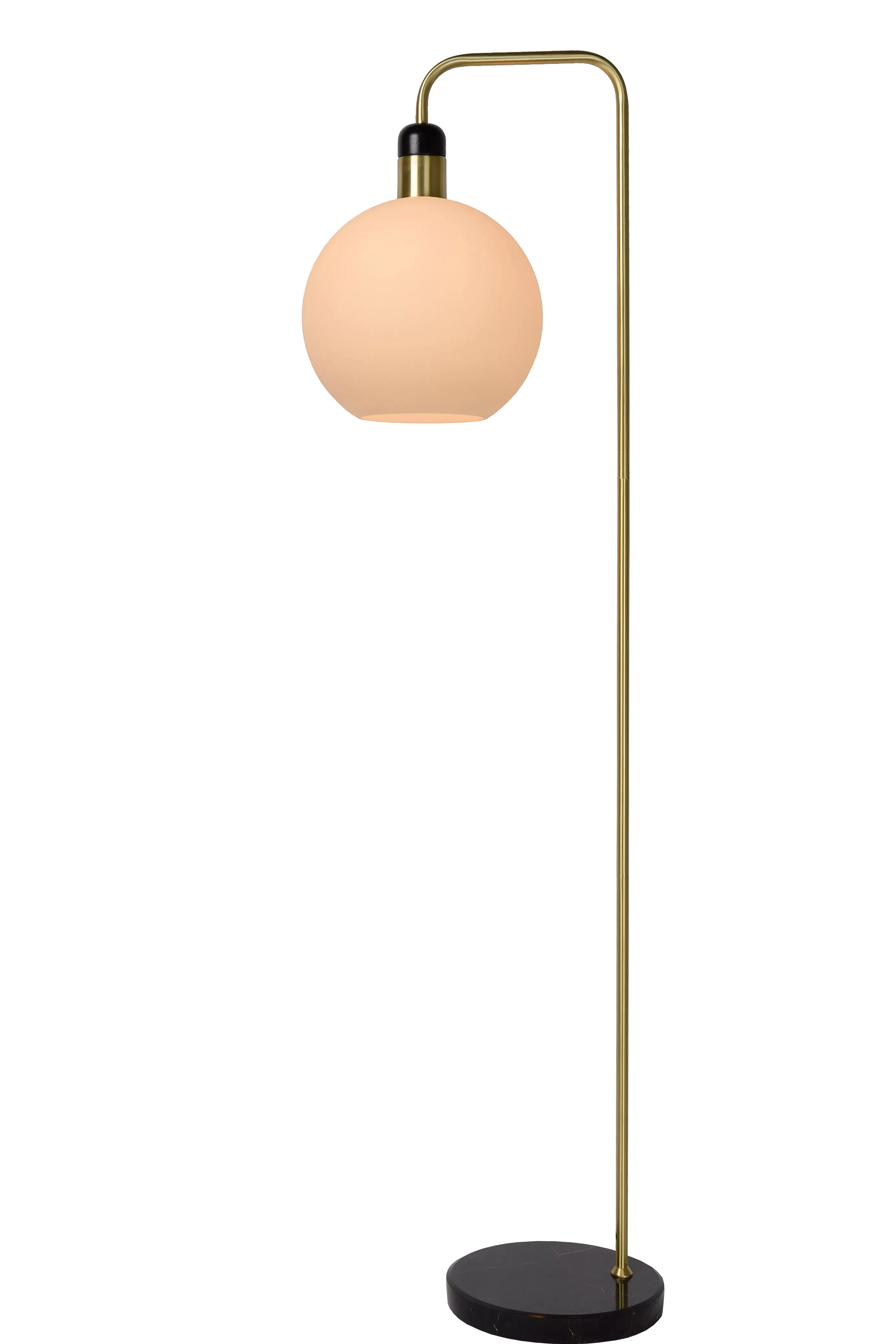 Hot JULIUS - Vloerlamp - 1xE27 - Opaal Staande Lampen