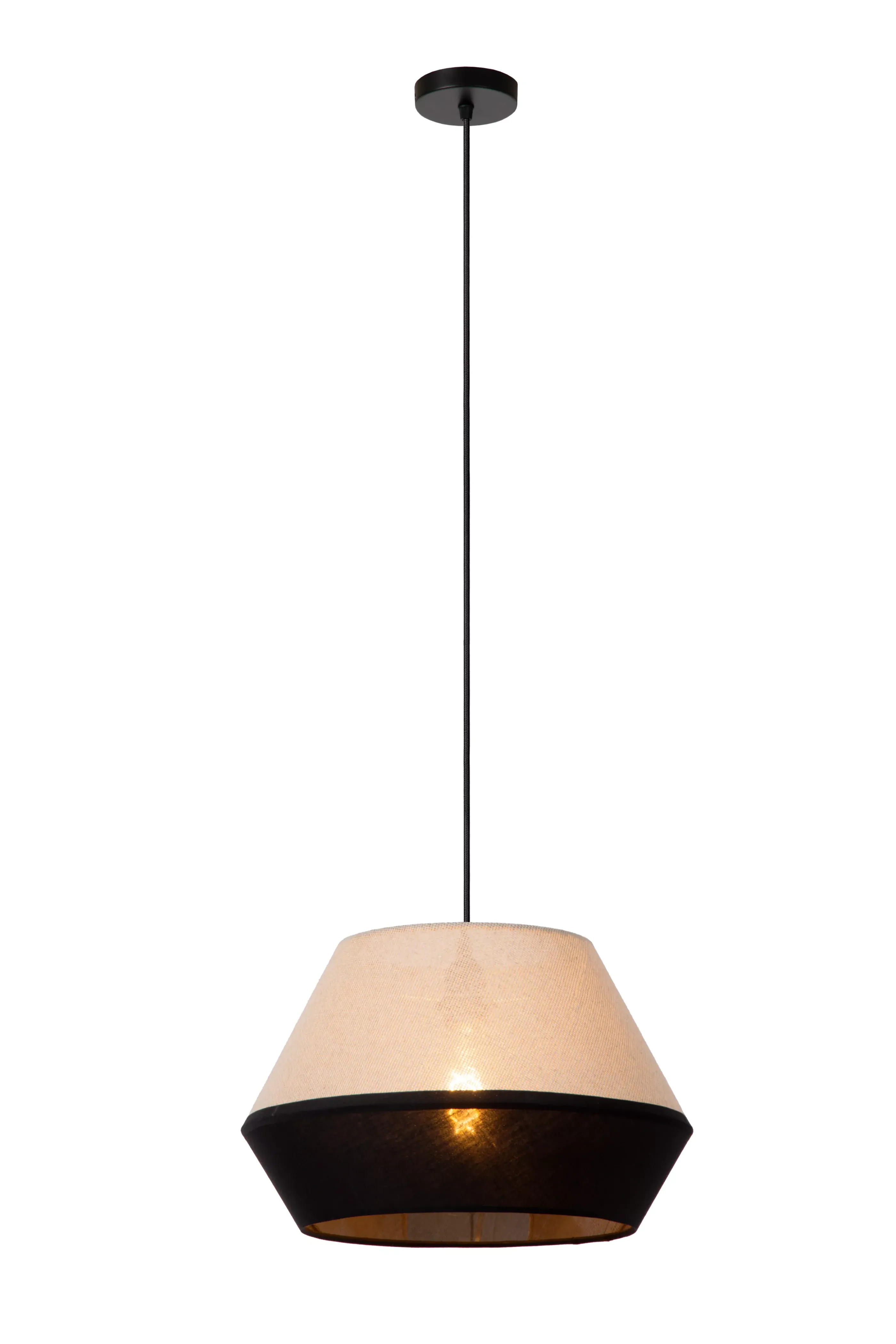Outlet KALA - Hanglamp - Ø 40 cm - 1xE27 - Taupe Hanglampen