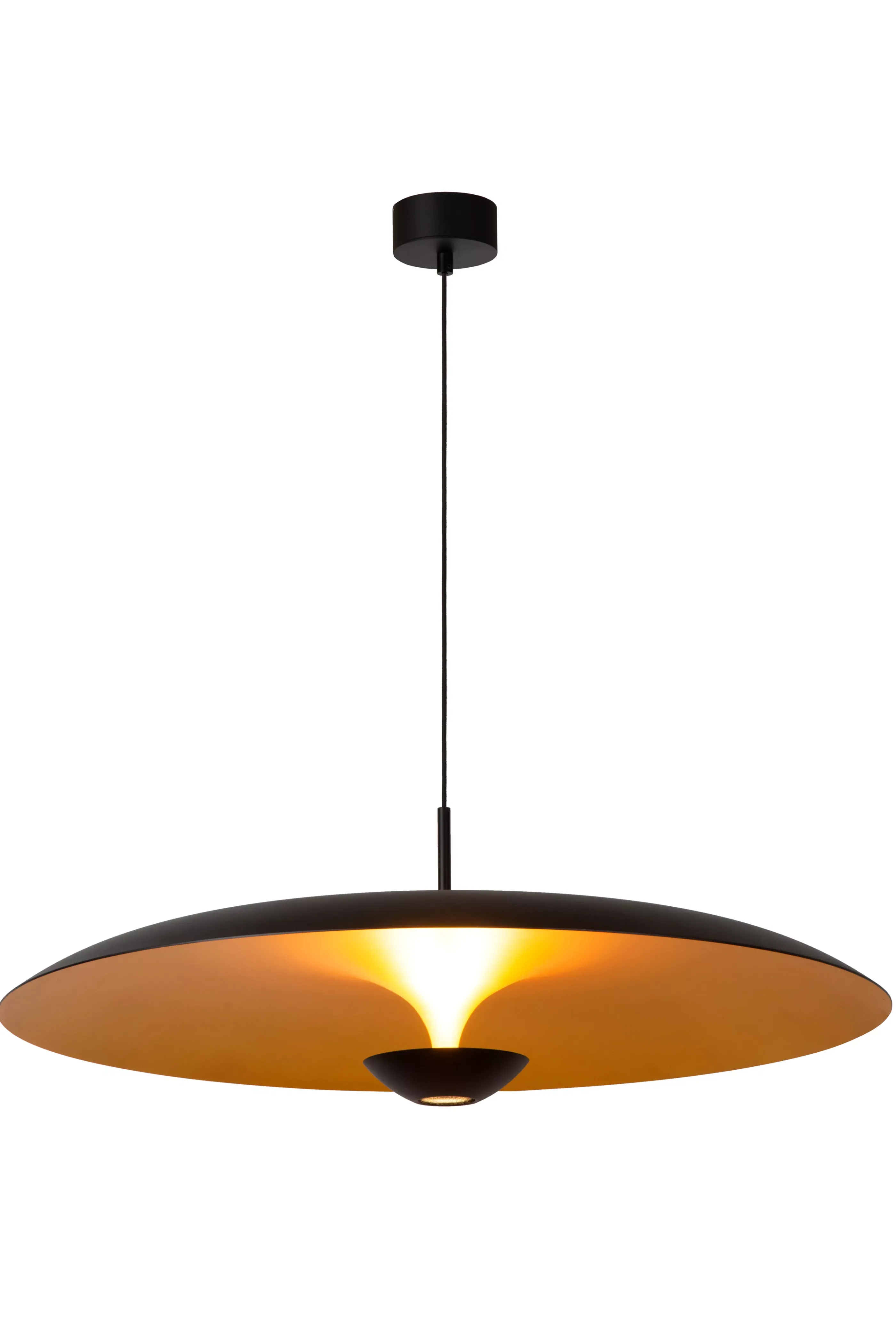 Best Sale KENNETH - Hanglamp - Ø 80 cm - LED Dimb. - 1x22W 2700K - Zwart Hanglampen