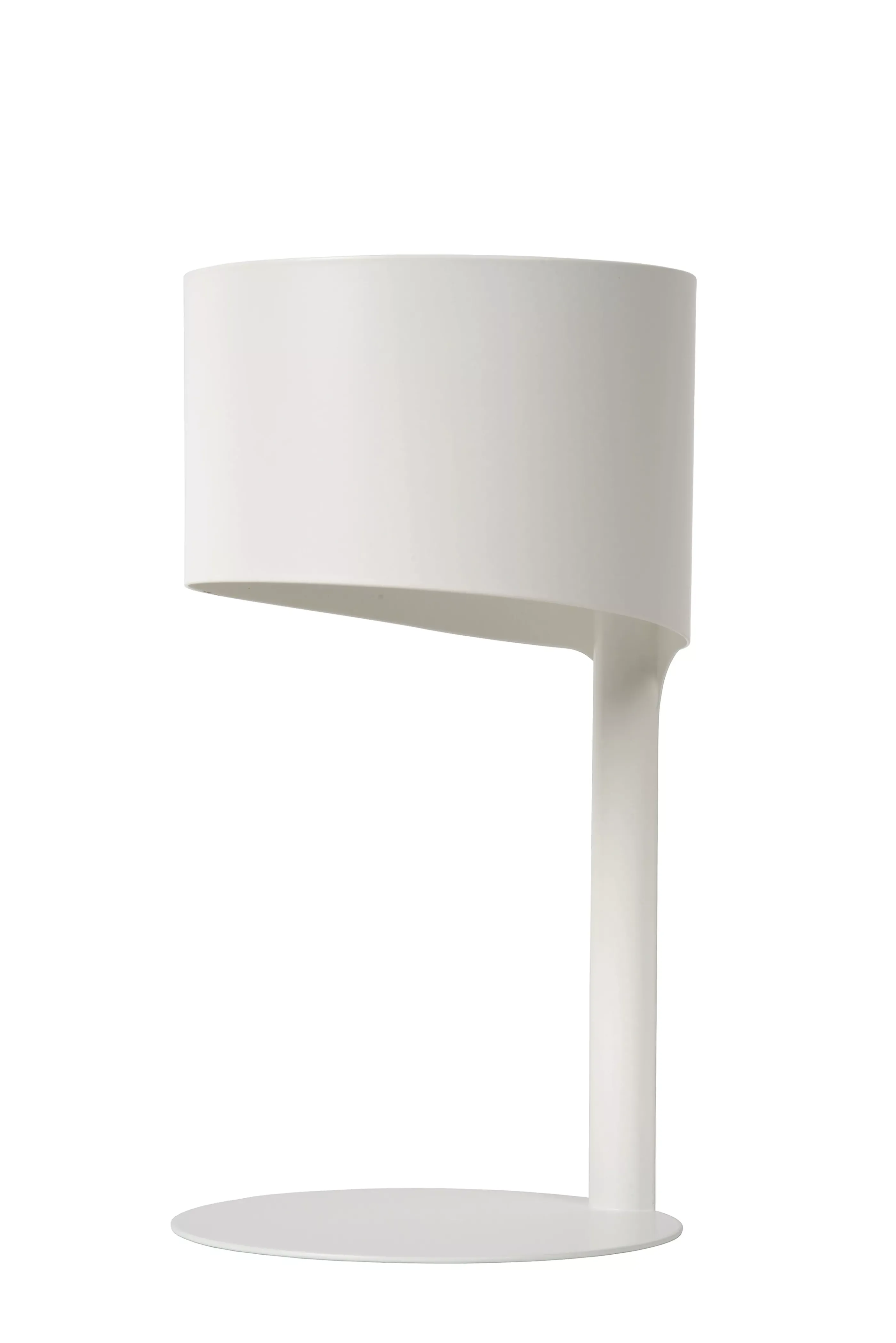Flash Sale KNULLE - Tafellamp - Ø 15 cm - 1xE14 - Wit Tafellampen