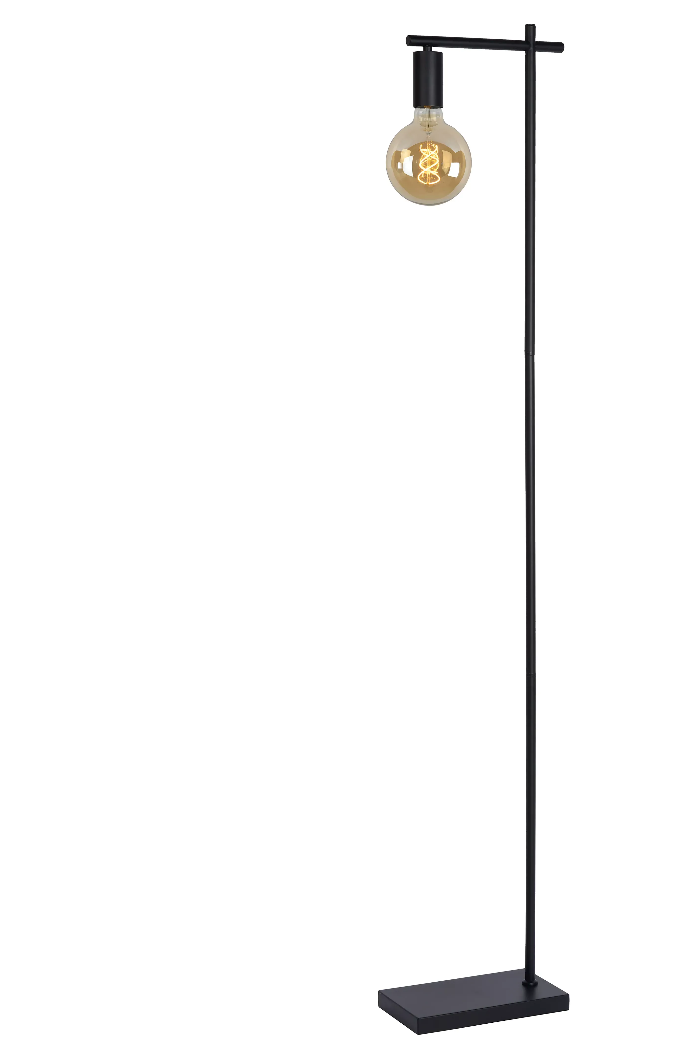 Flash Sale LEANNE - Vloerlamp - 1xE27 - Zwart Staande Lampen