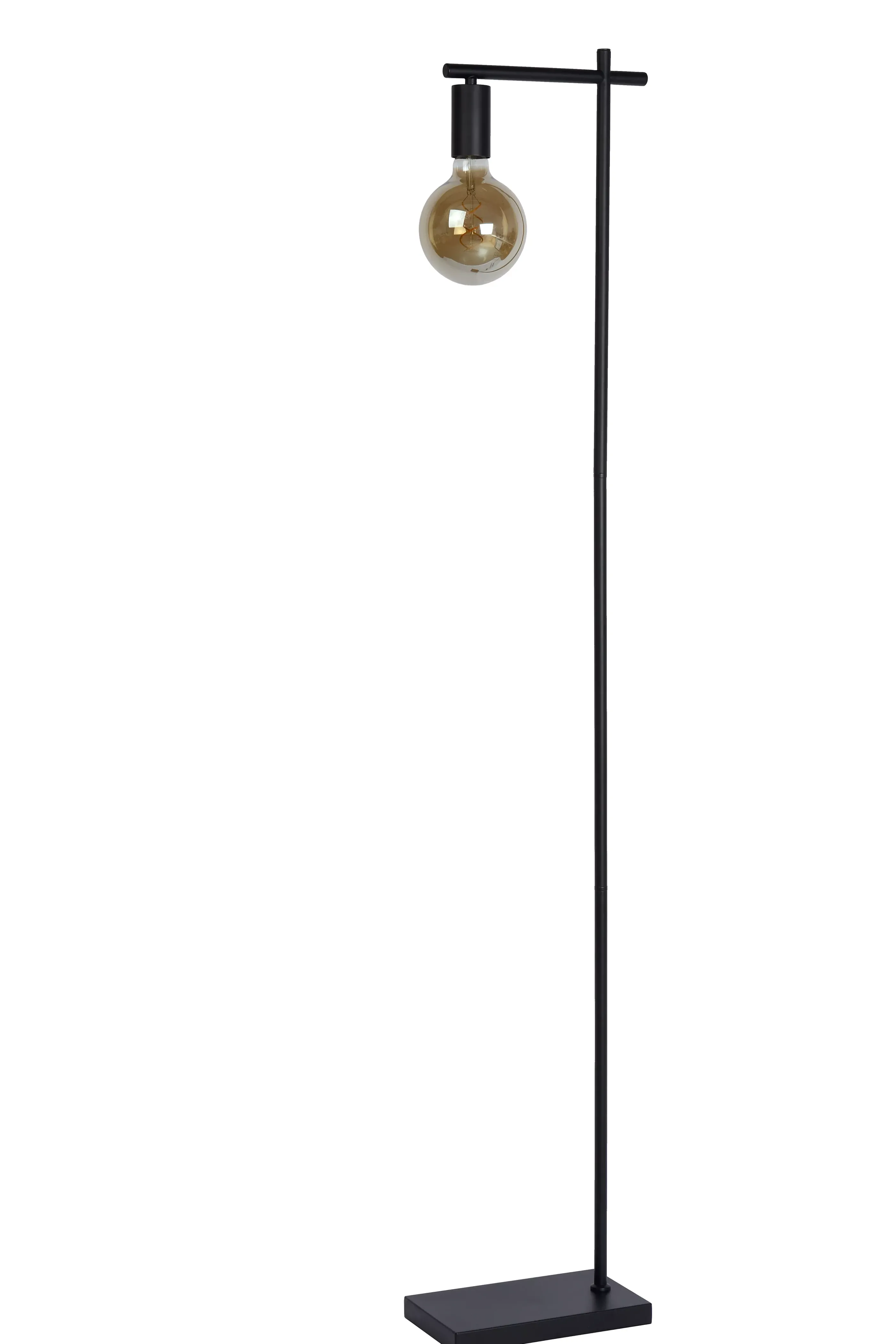 Flash Sale LEANNE - Vloerlamp - 1xE27 - Zwart Staande Lampen