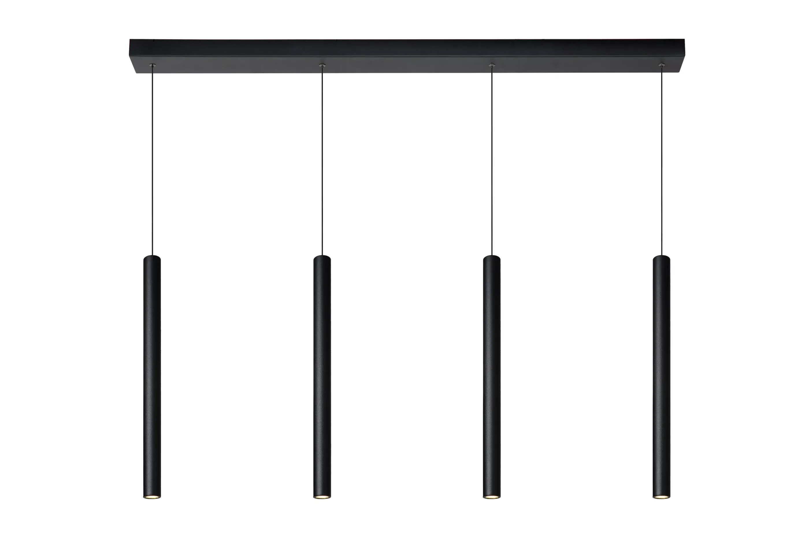 Clearance LORENZ - Hanglamp - LED Dimb. - 4x4W 3000K - Zwart Hanglampen