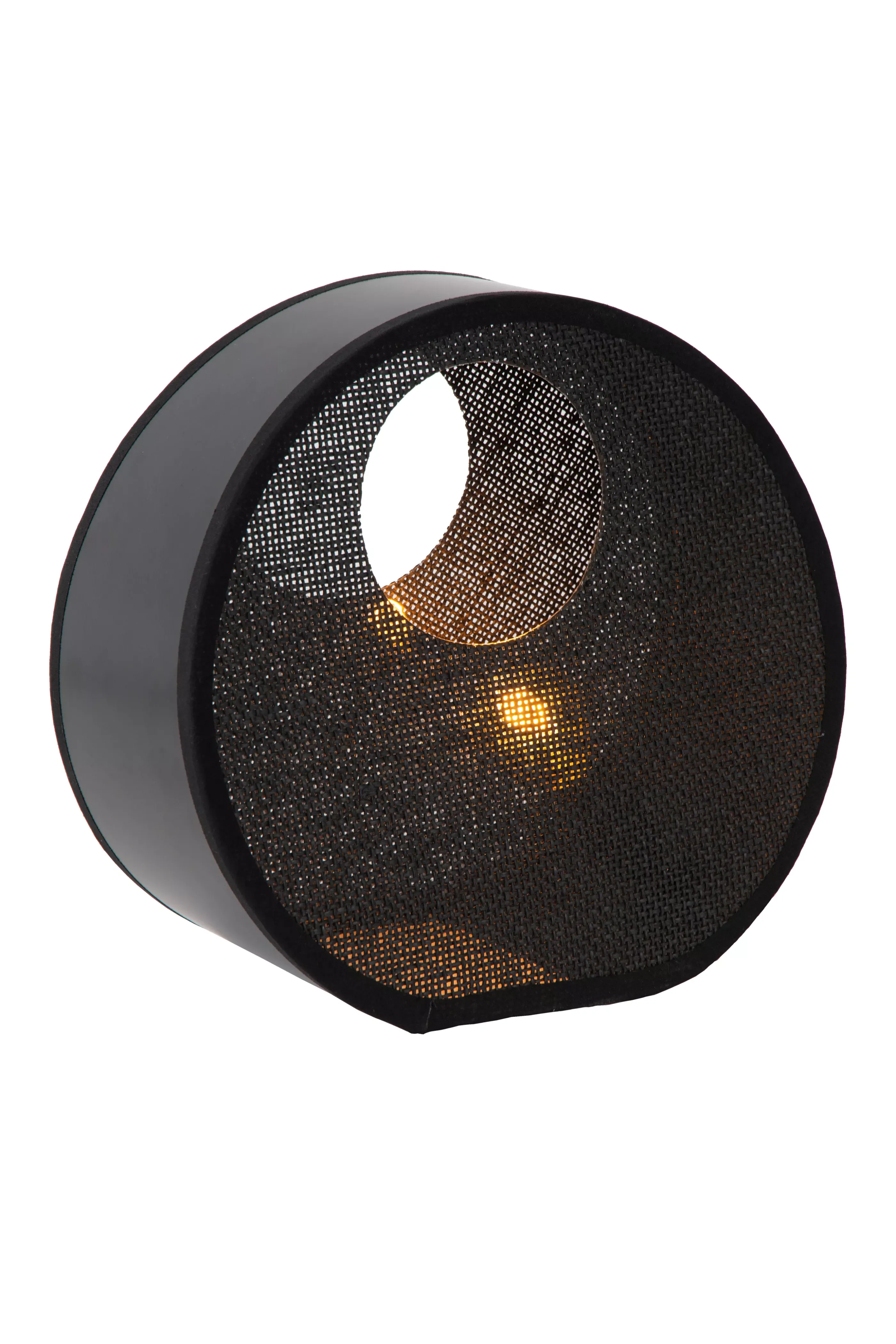 Clearance LOXIA - Tafellamp - Ø 26,5 cm - 1xE14 - Zwart Tafellampen