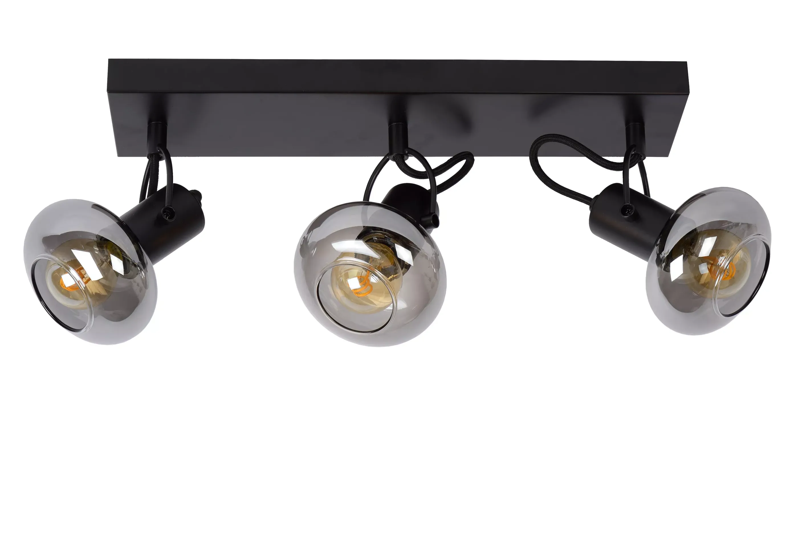 Discount MADEE - Plafondspot - 3xE14 - Zwart Plafondlampen