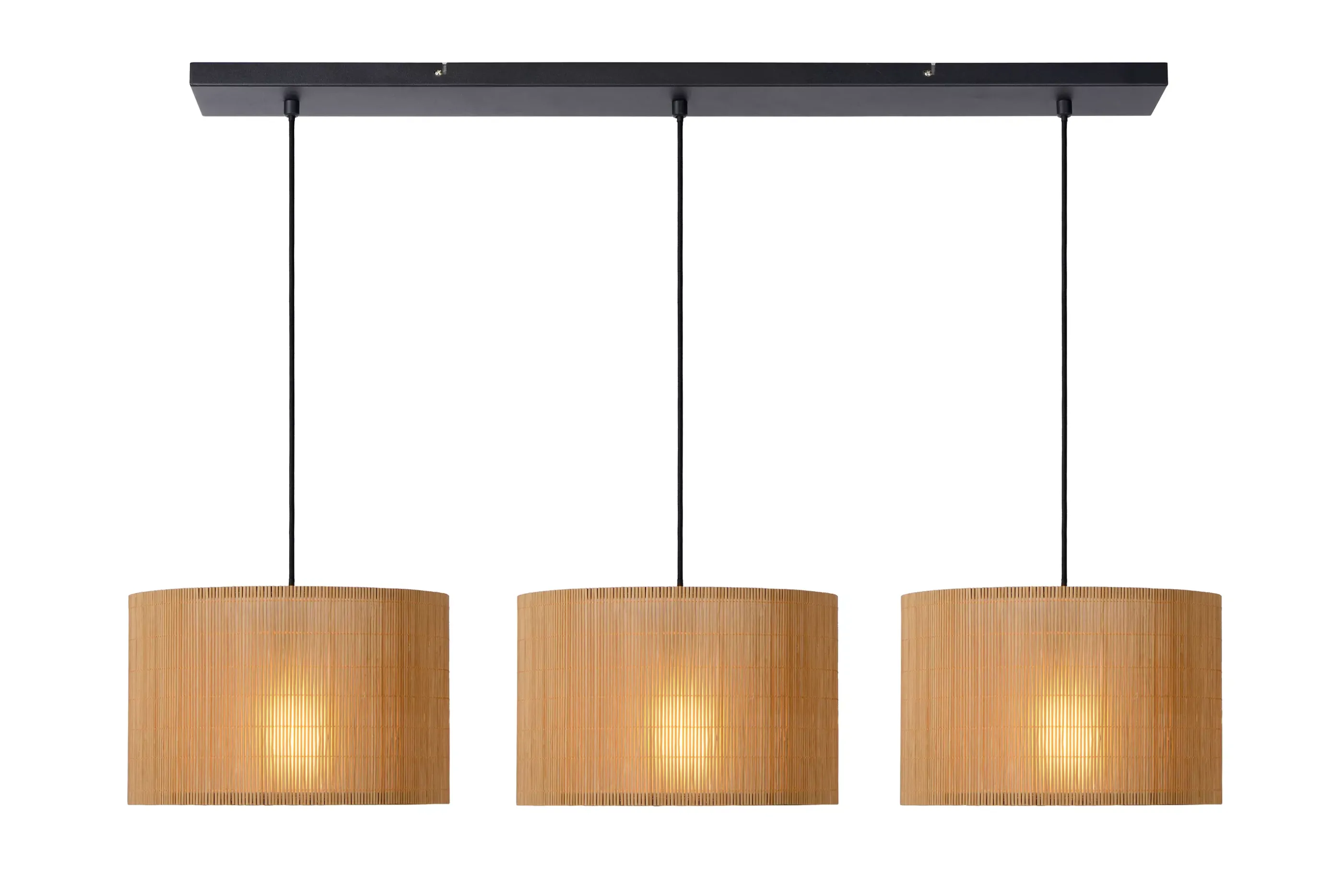 Outlet MAGIUS - Hanglamp - 3xE27 - Naturel Hanglampen