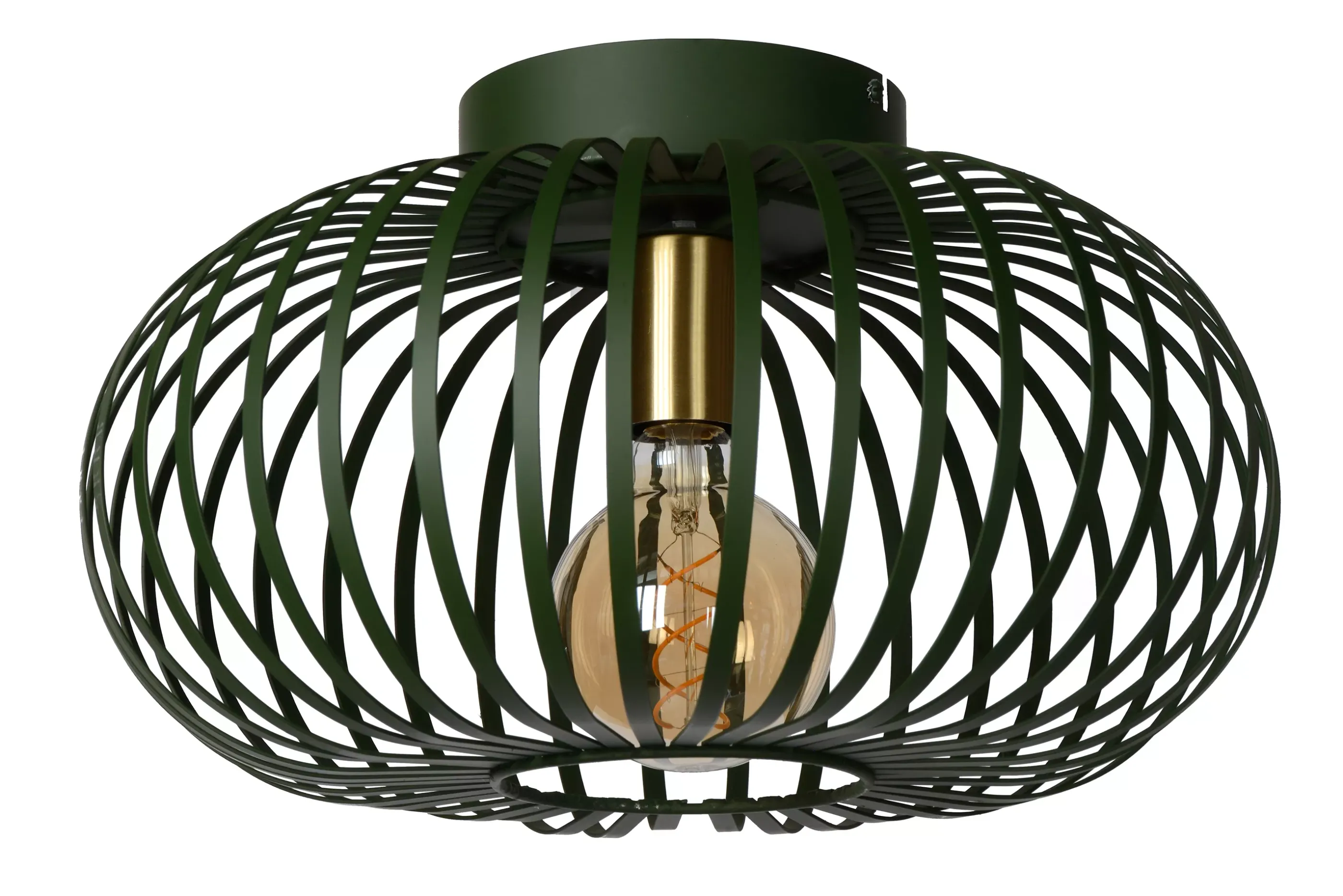 Discount MANUELA - Plafonnière - Ø 39,5 cm - 1xE27 - Groen Plafondlampen