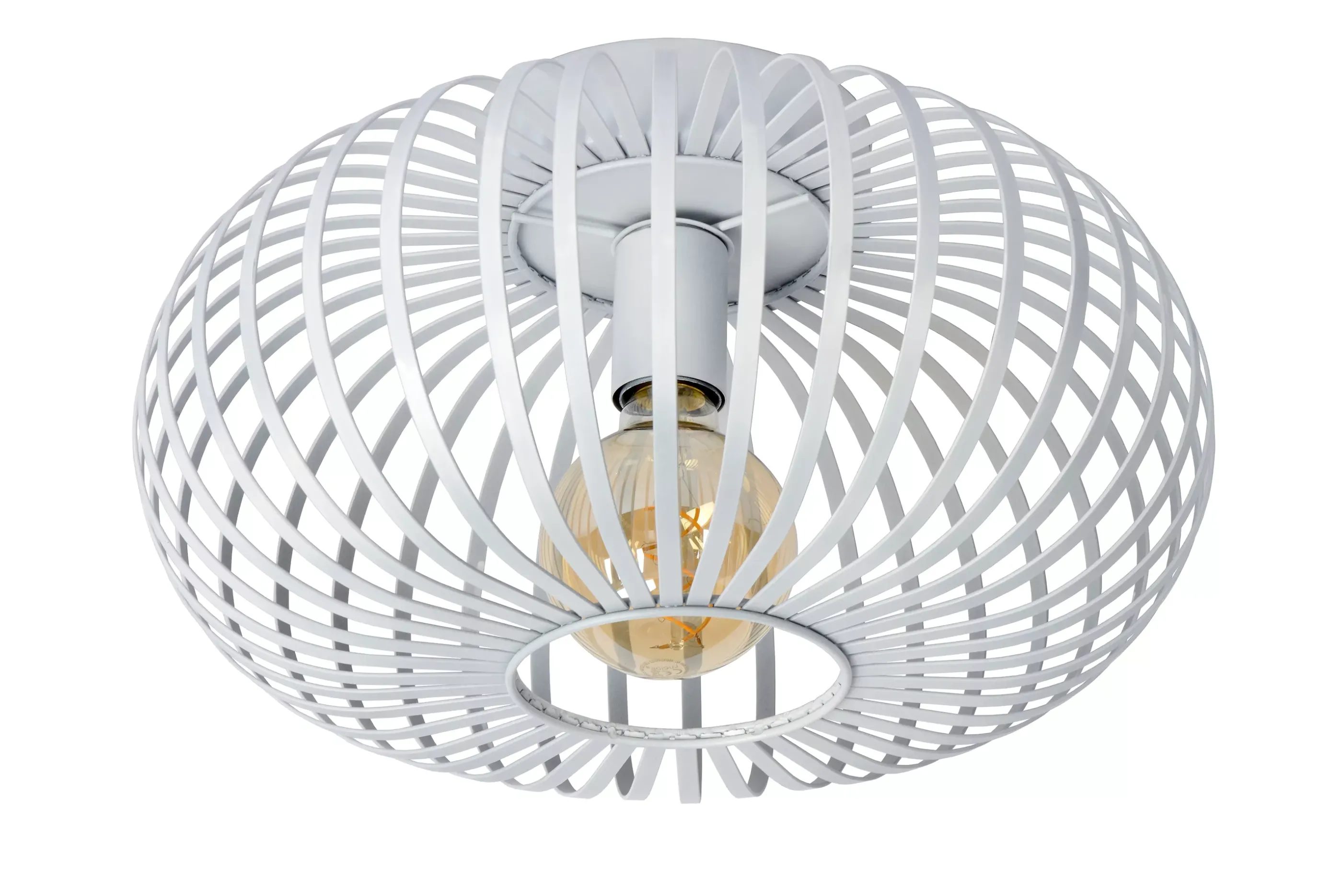 Flash Sale MANUELA - Plafonnière - Ø 39,5 cm - 1xE27 - Wit Plafondlampen