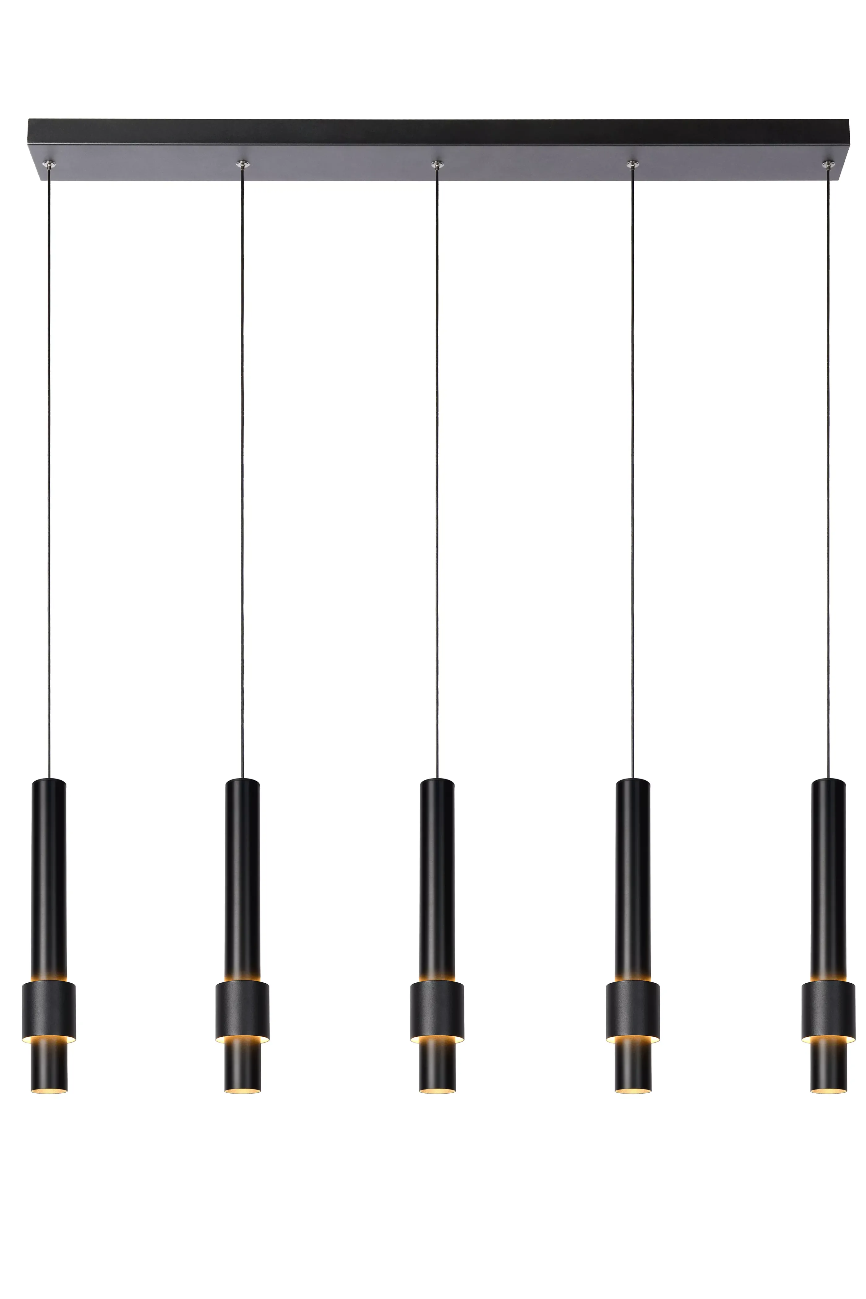 Shop MARGARY - Hanglamp - LED Dimb. - 5x4,2W 2700K - Zwart Hanglampen