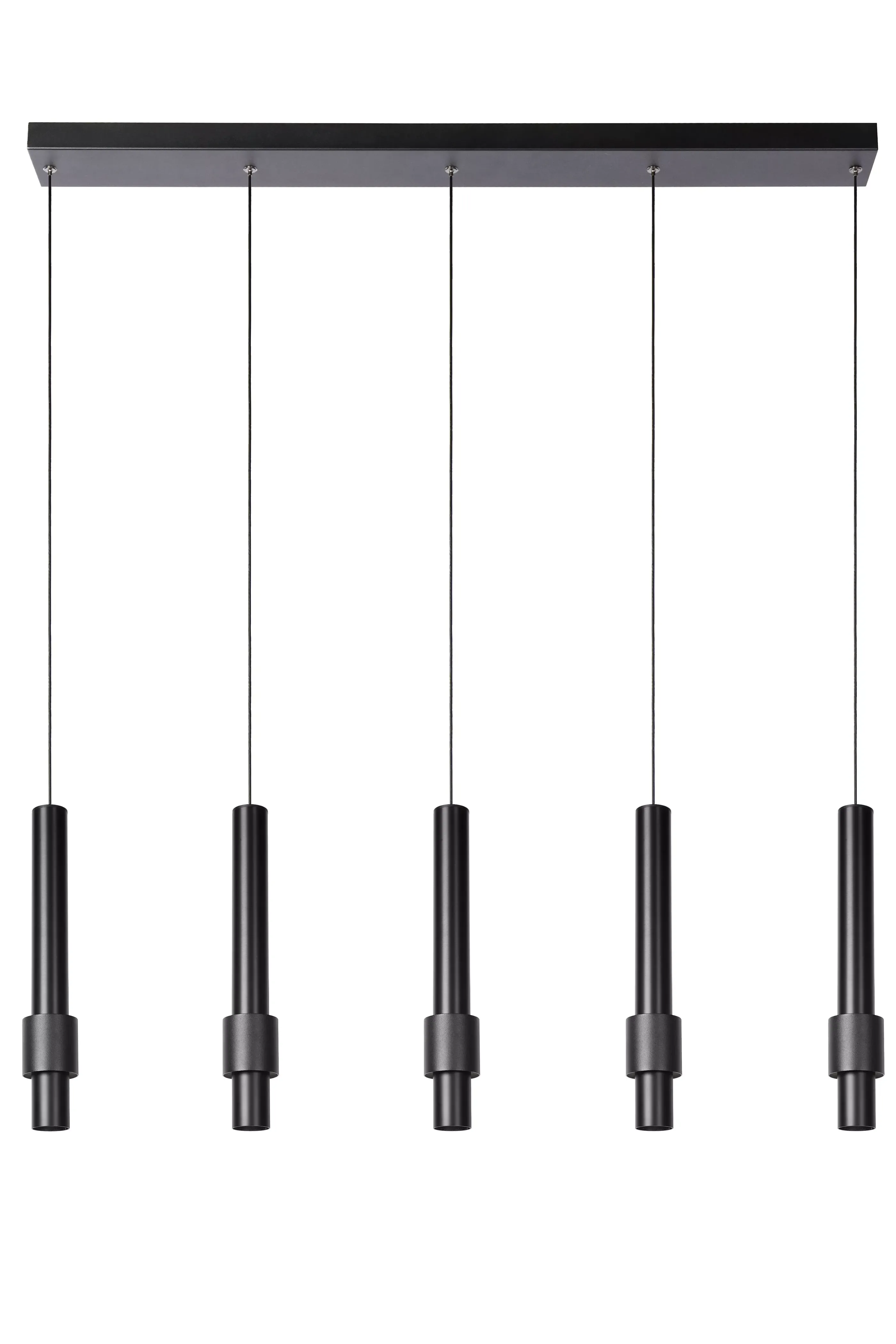 Shop MARGARY - Hanglamp - LED Dimb. - 5x4,2W 2700K - Zwart Hanglampen