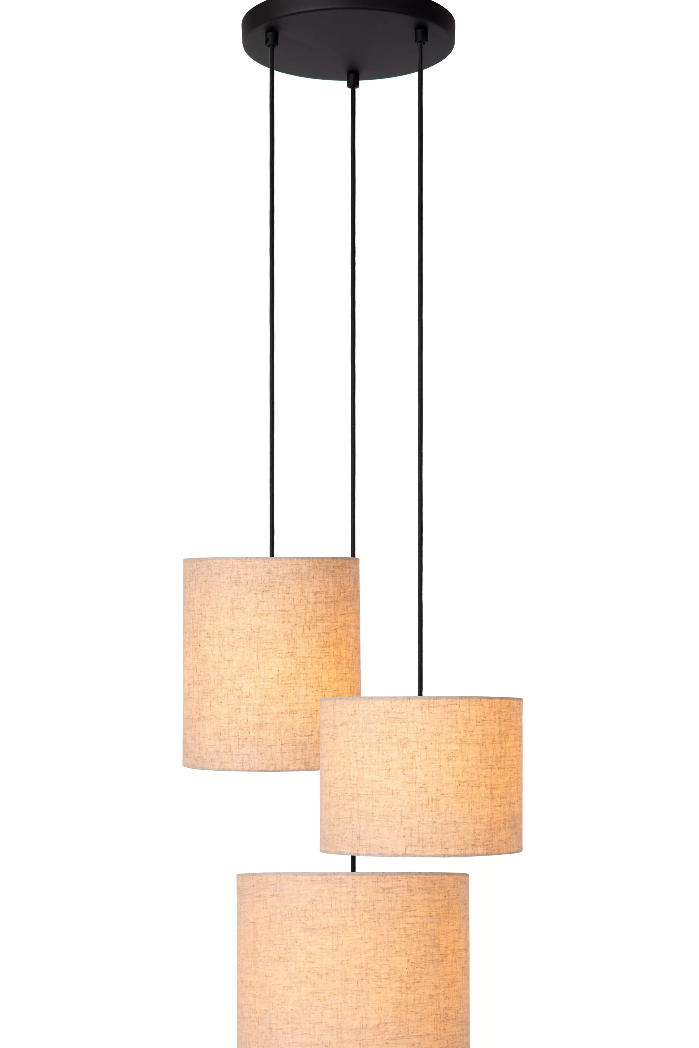 Best Sale MAYA - Hanglamp - Ø 46 cm - 3xE27 - Beige Hanglampen