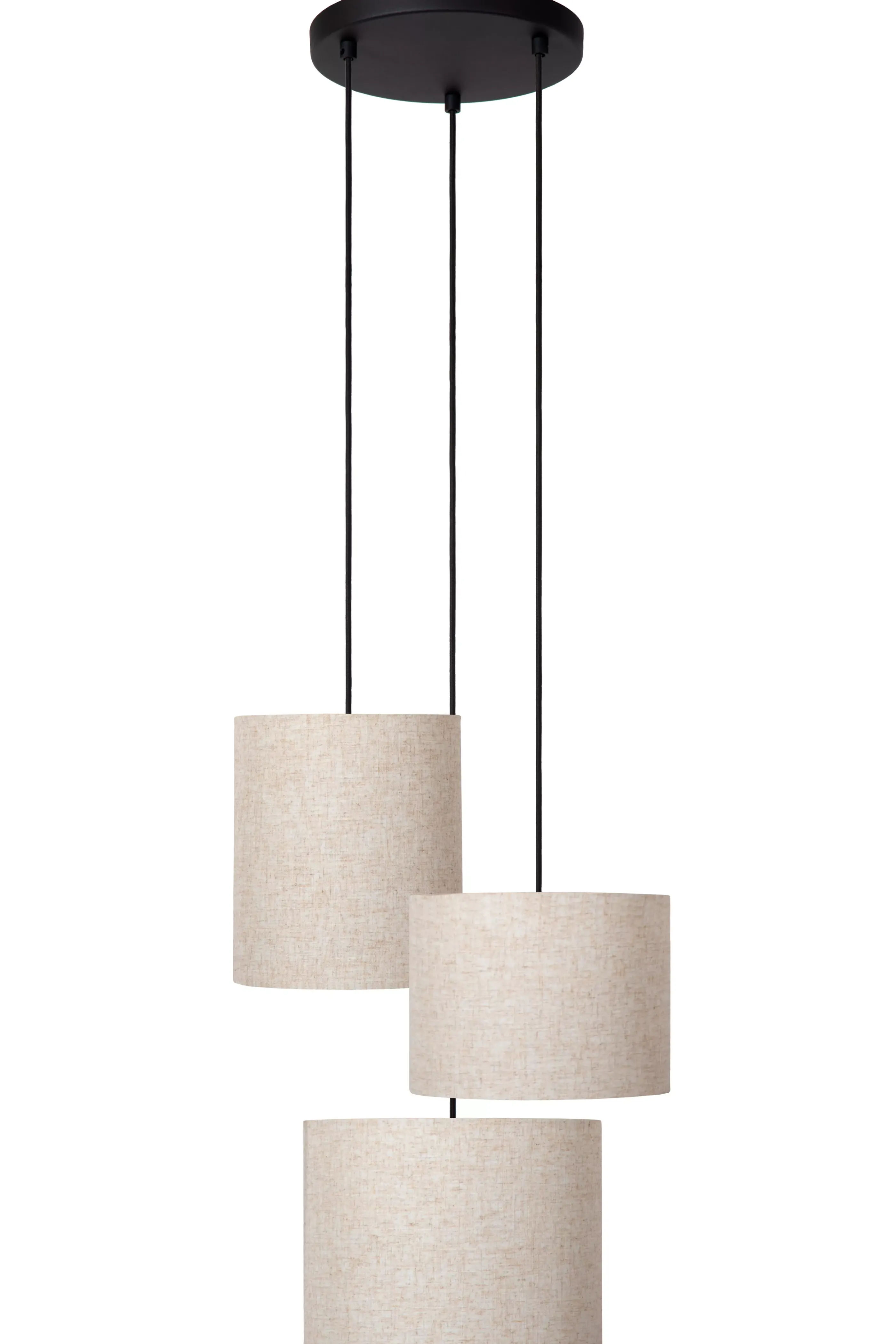 Best Sale MAYA - Hanglamp - Ø 46 cm - 3xE27 - Beige Hanglampen