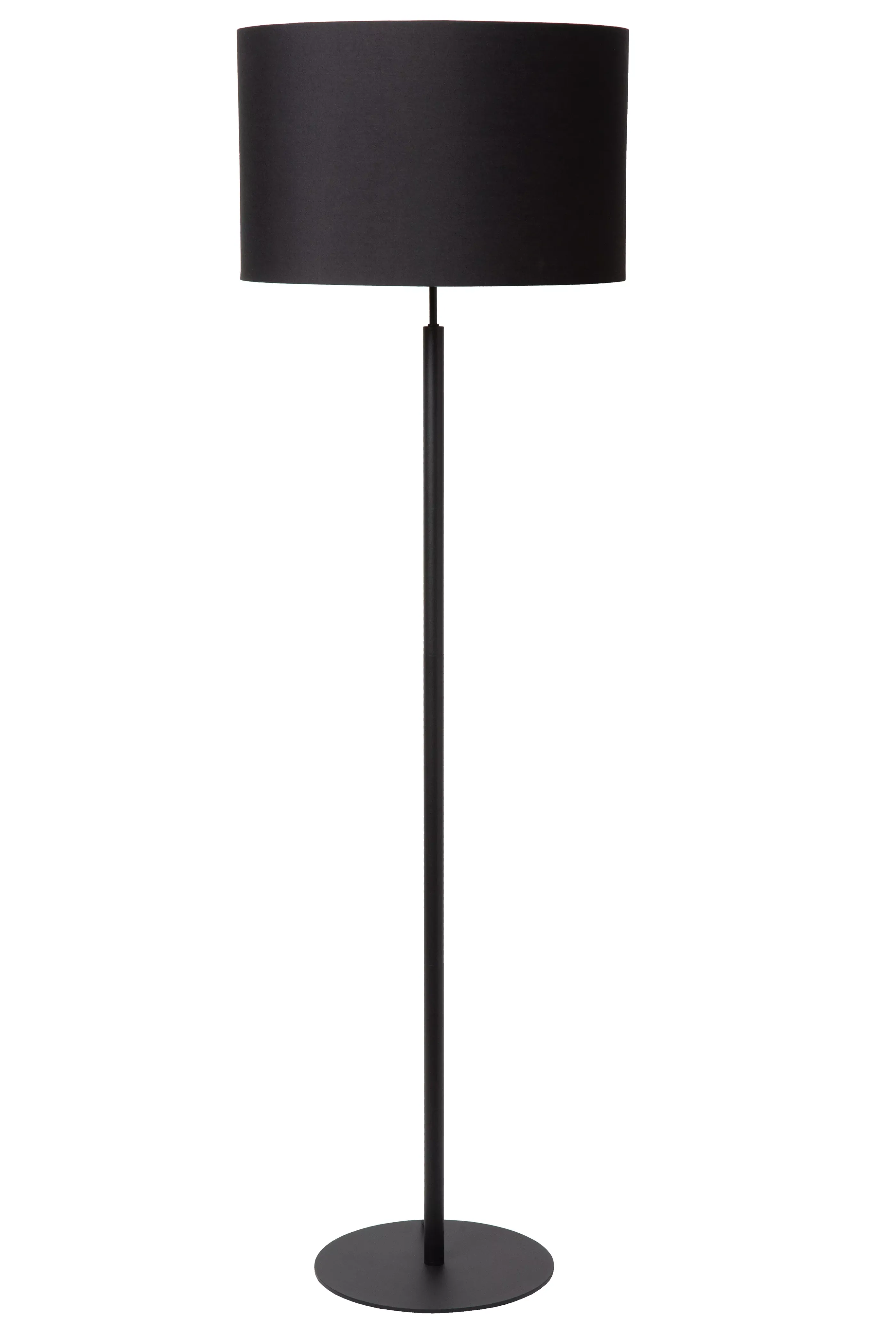 Clearance MAYA - Vloerlamp - Ø 45 cm - 1xE27 - Zwart Staande Lampen