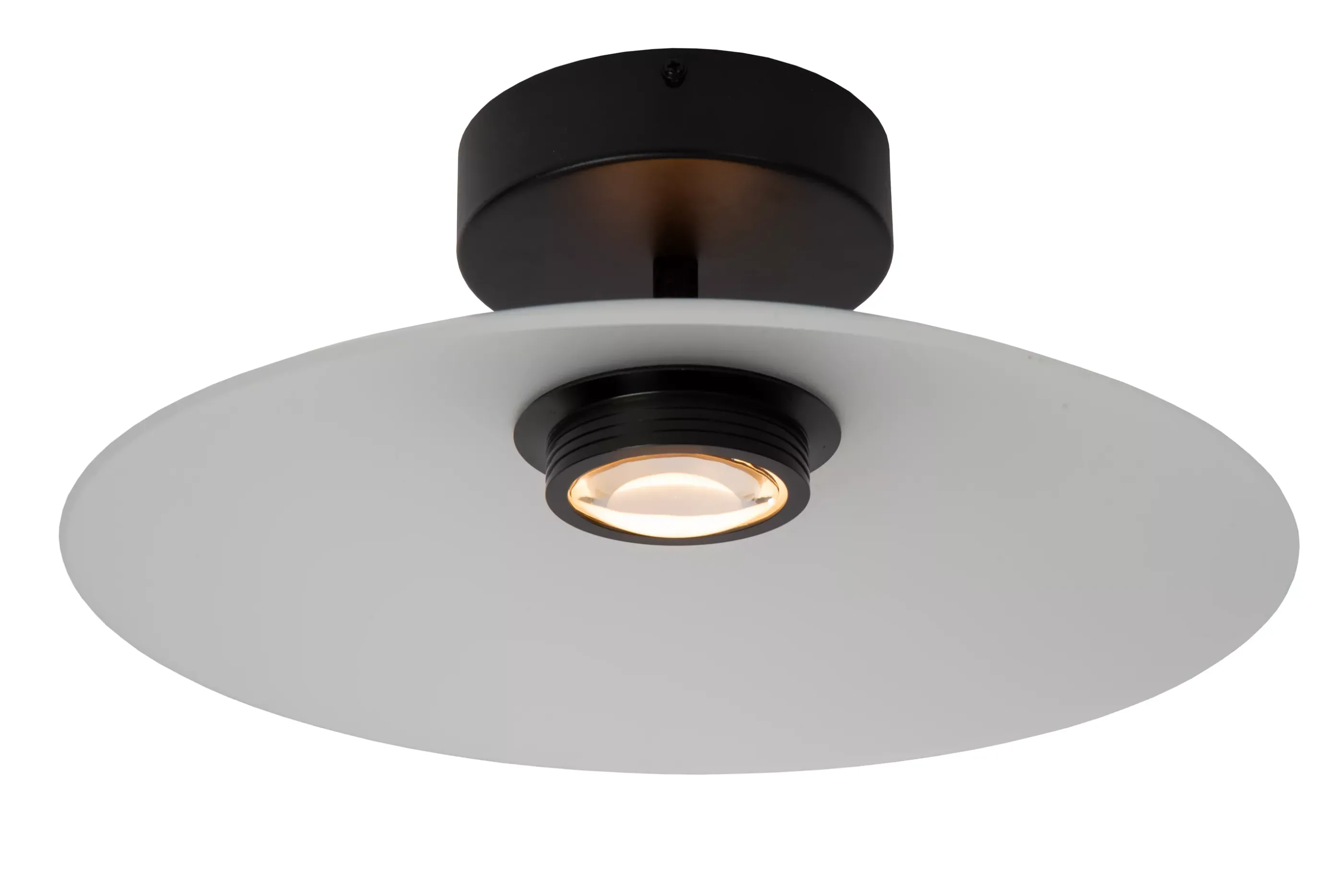 Online MENGA - Plafonnière - Ø 40 cm - LED Dimb. - 1x11W 2700K - Opaal Plafondlampen