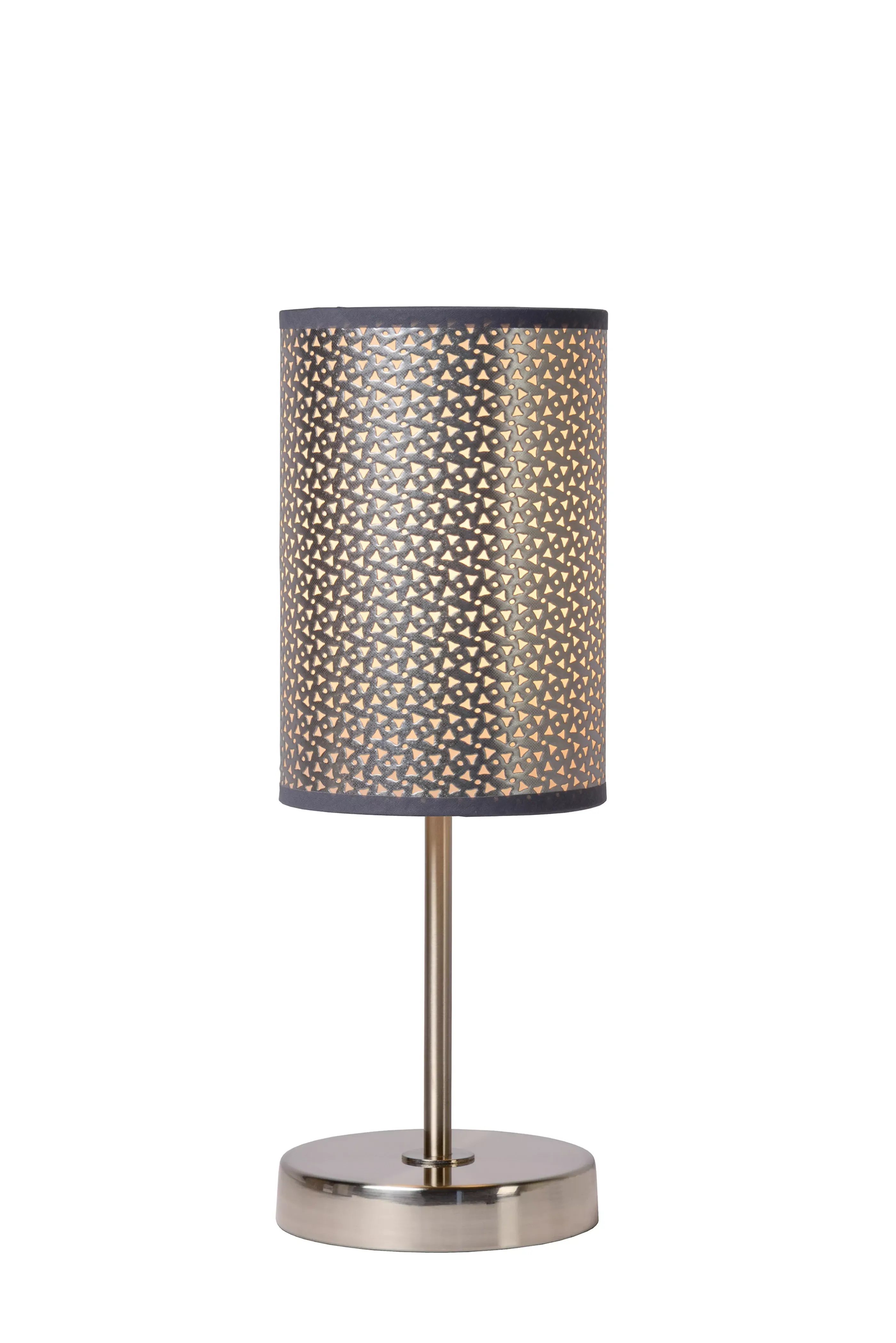 Discount MODA - Tafellamp - Ø 13 cm - 1xE27 - Grijs Tafellampen