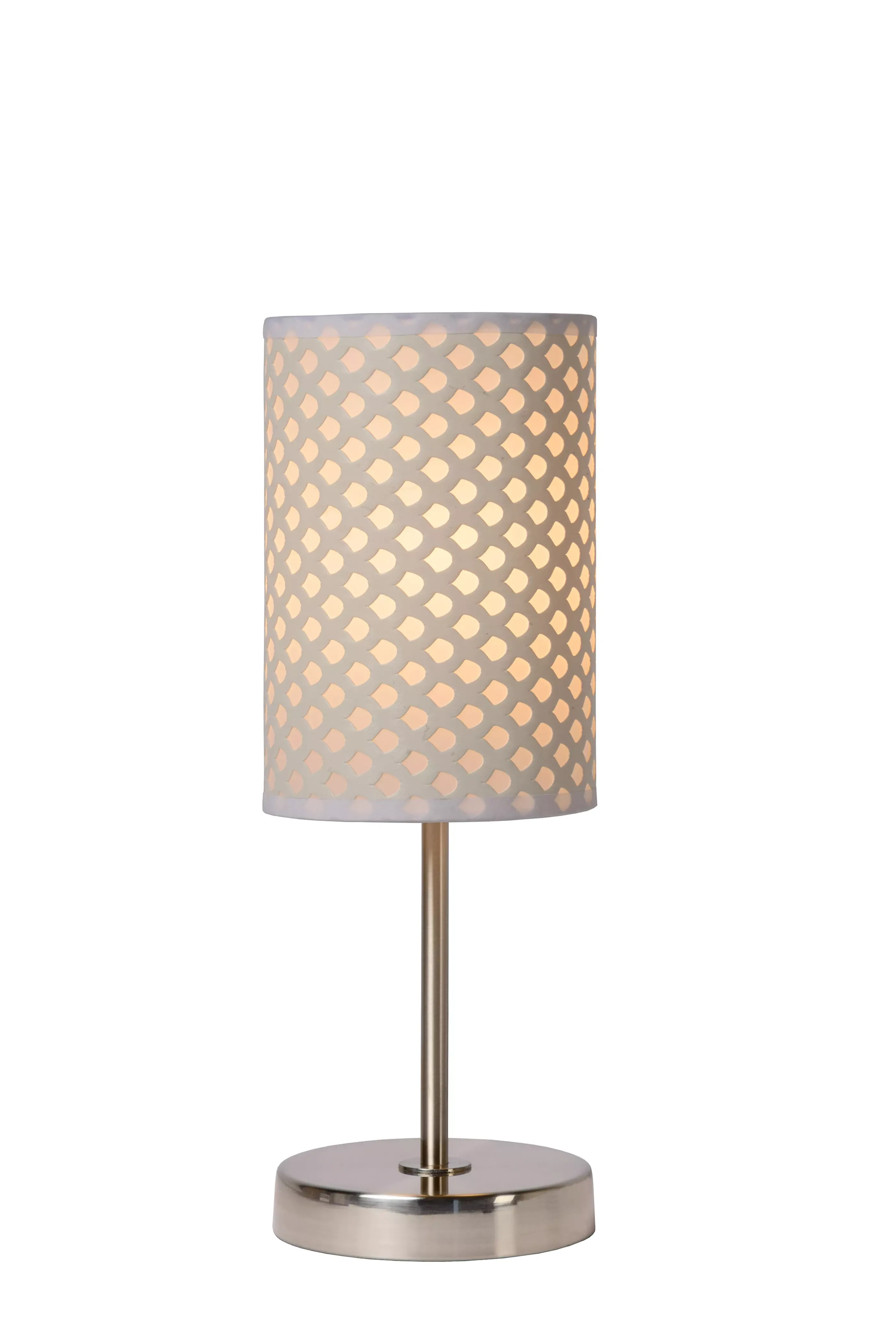 Fashion MODA - Tafellamp - Ø 13 cm - 1xE27 - Wit Tafellampen