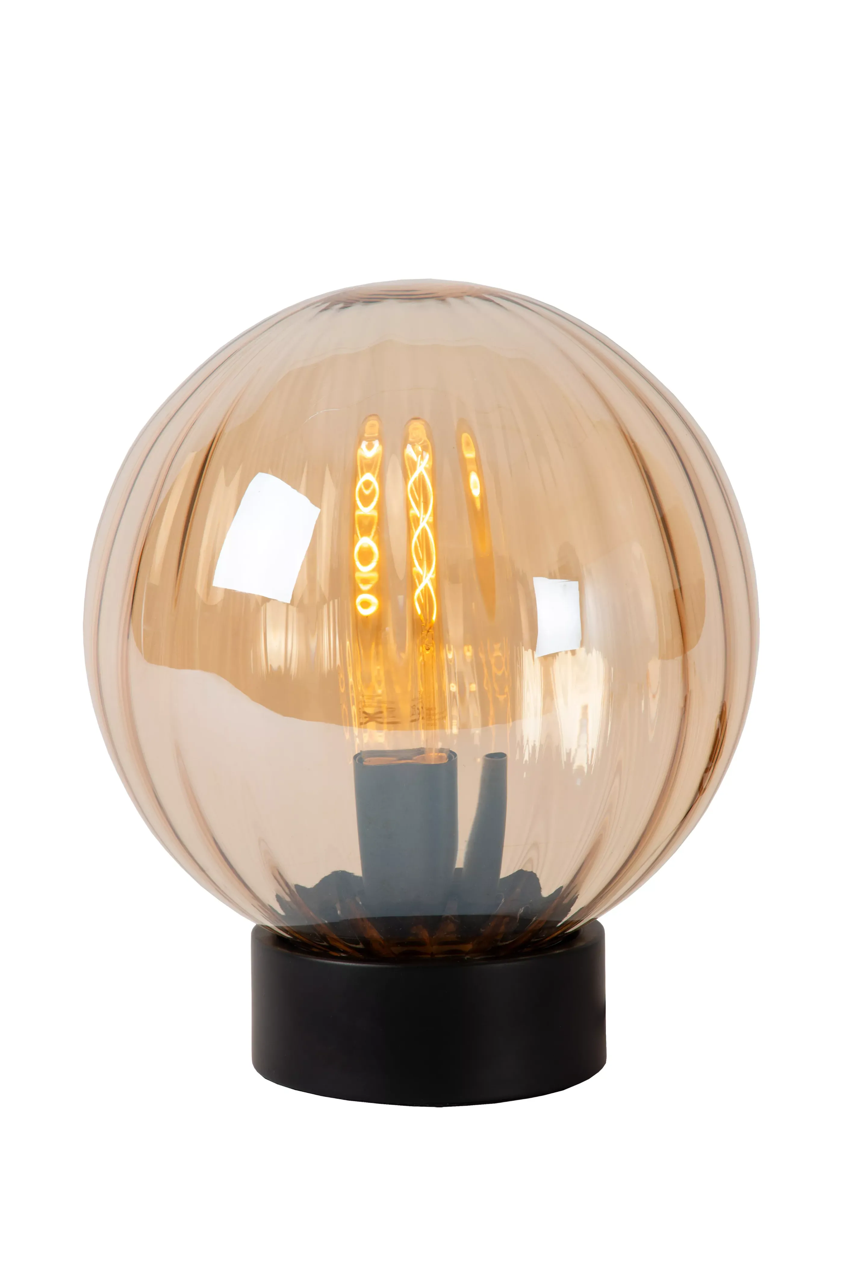 Hot MONSARAZ - Tafellamp - Ø 25 cm - 1xE27 - Amber Tafellampen