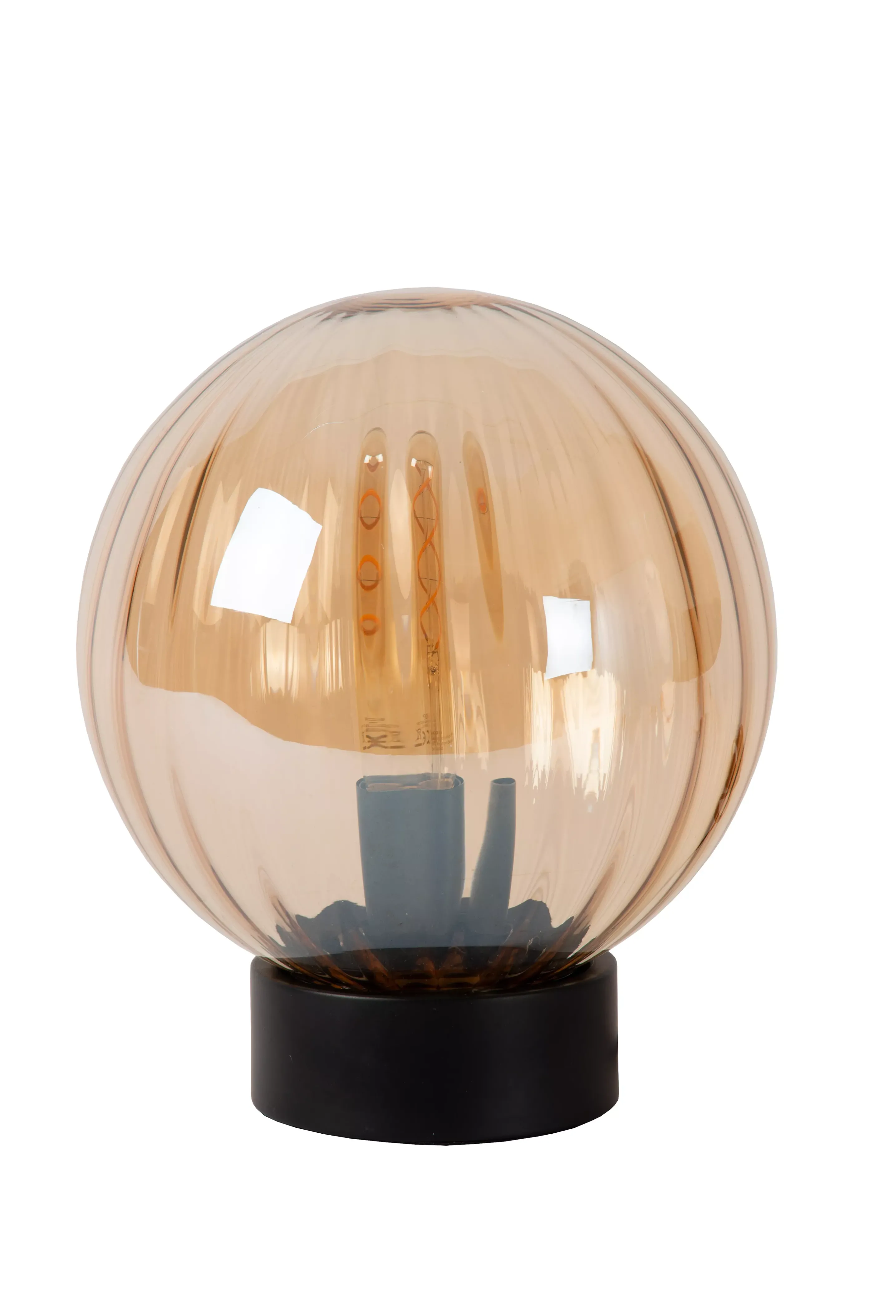 Hot MONSARAZ - Tafellamp - Ø 25 cm - 1xE27 - Amber Tafellampen