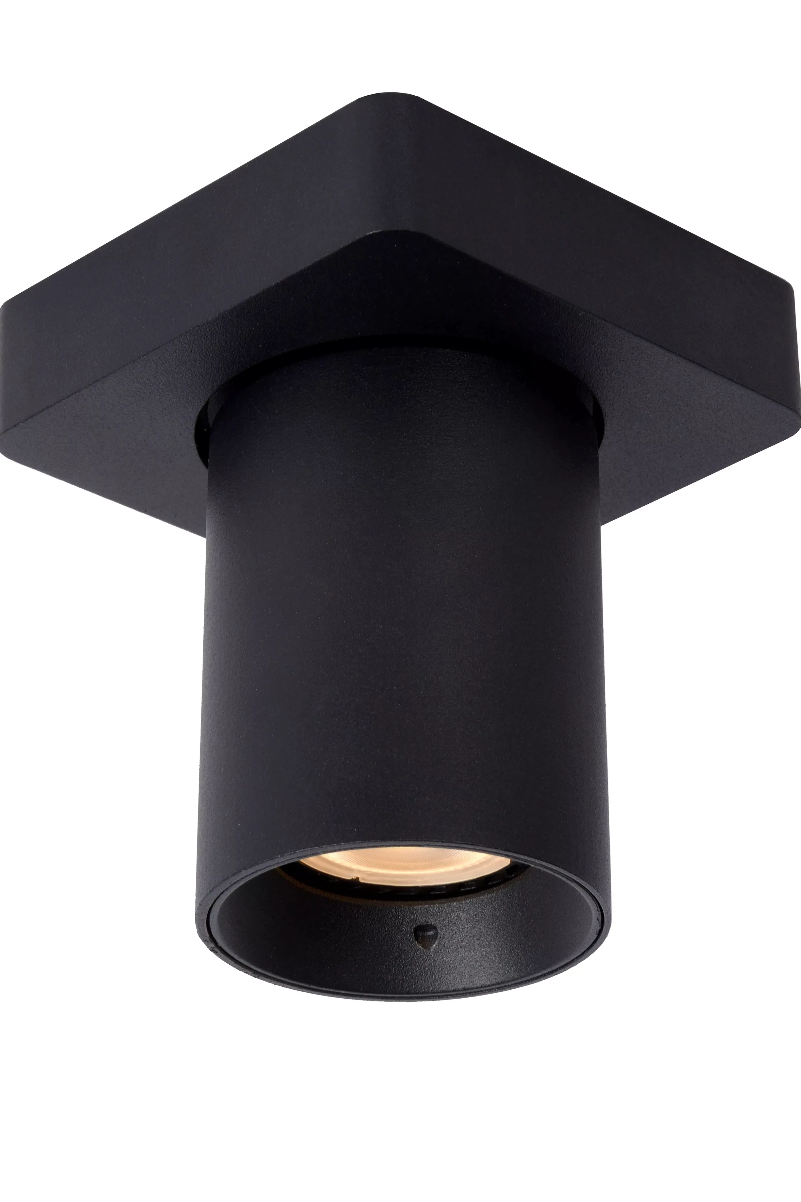Discount NIGEL - Plafondspot - LED Dim to warm - GU10 - 1x5W 2200K/3000K - Zwart Plafondlampen