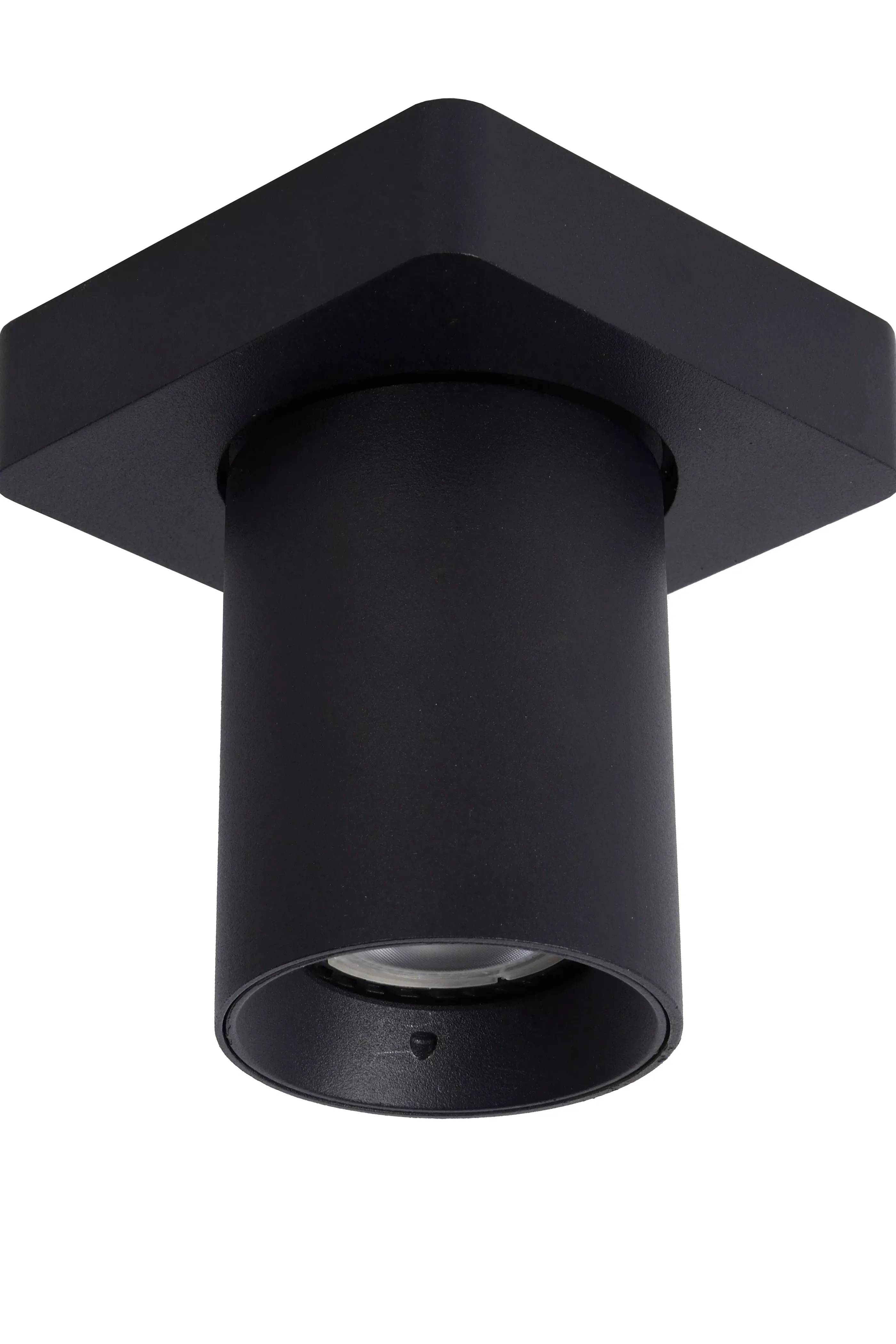 Discount NIGEL - Plafondspot - LED Dim to warm - GU10 - 1x5W 2200K/3000K - Zwart Plafondlampen