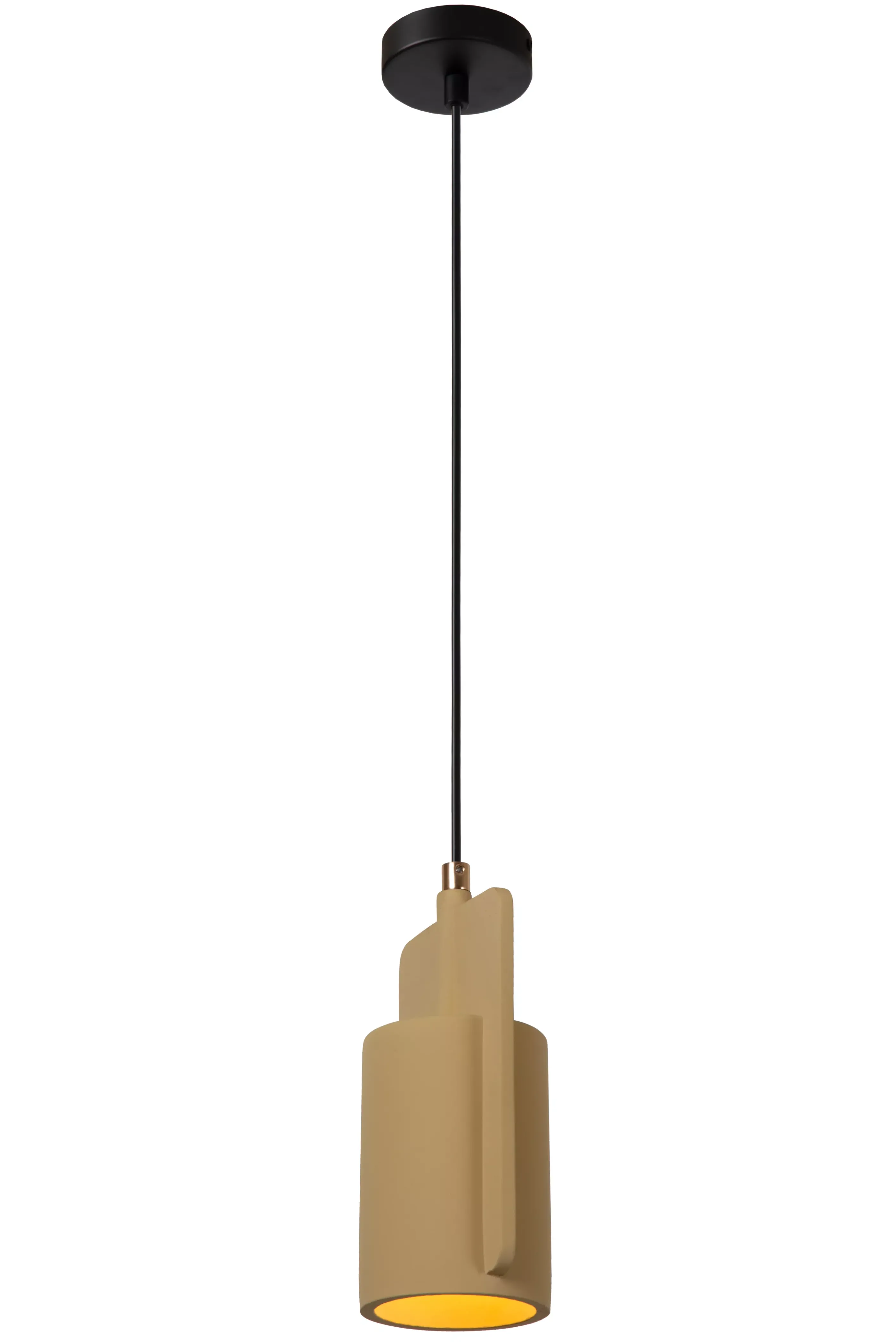 Flash Sale NINJA - Hanglamp - Ø 11,5 cm - 1xE27 - Geel Hanglampen