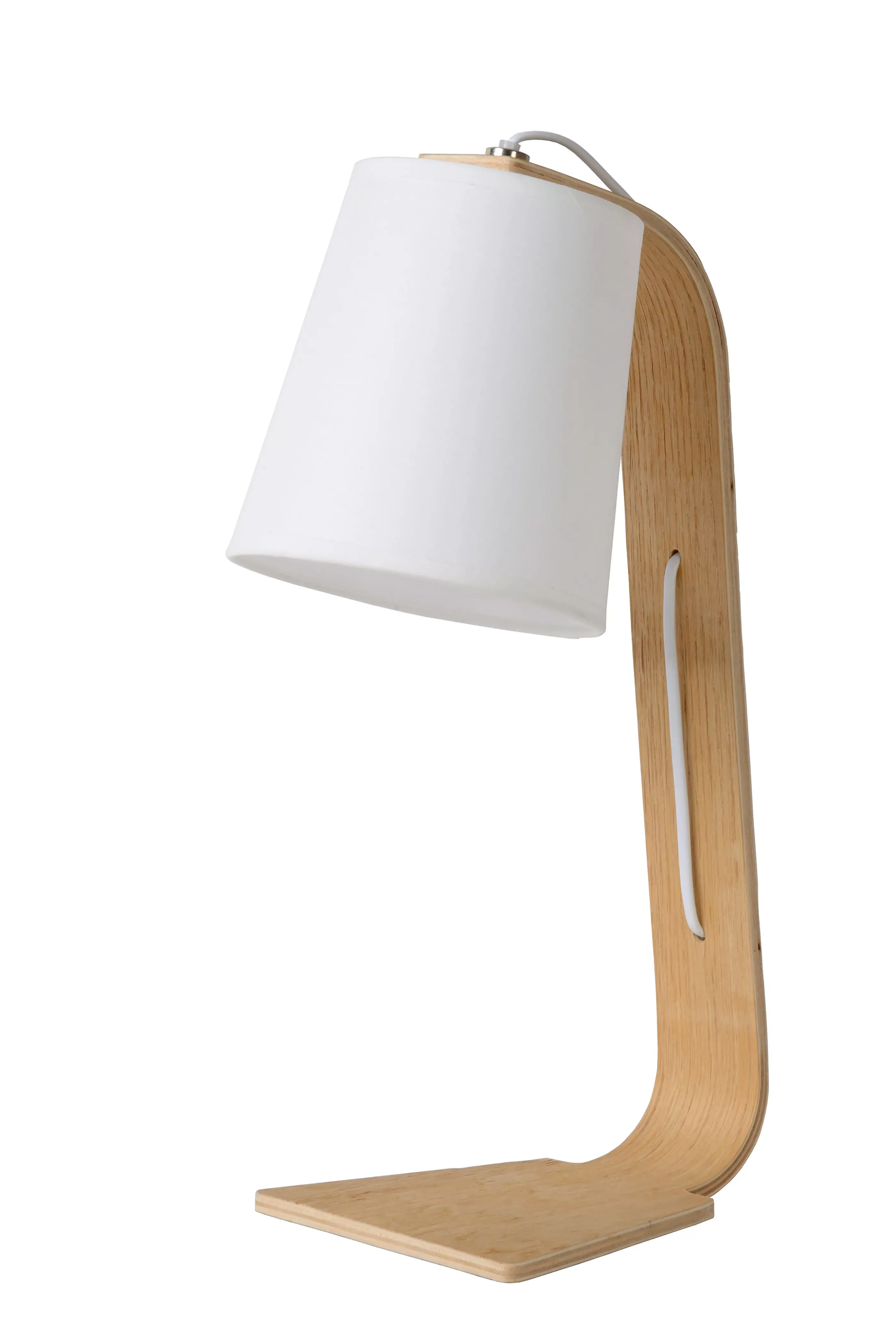 Outlet NORDIC - Tafellamp - 1xE14 - Wit Tafellampen