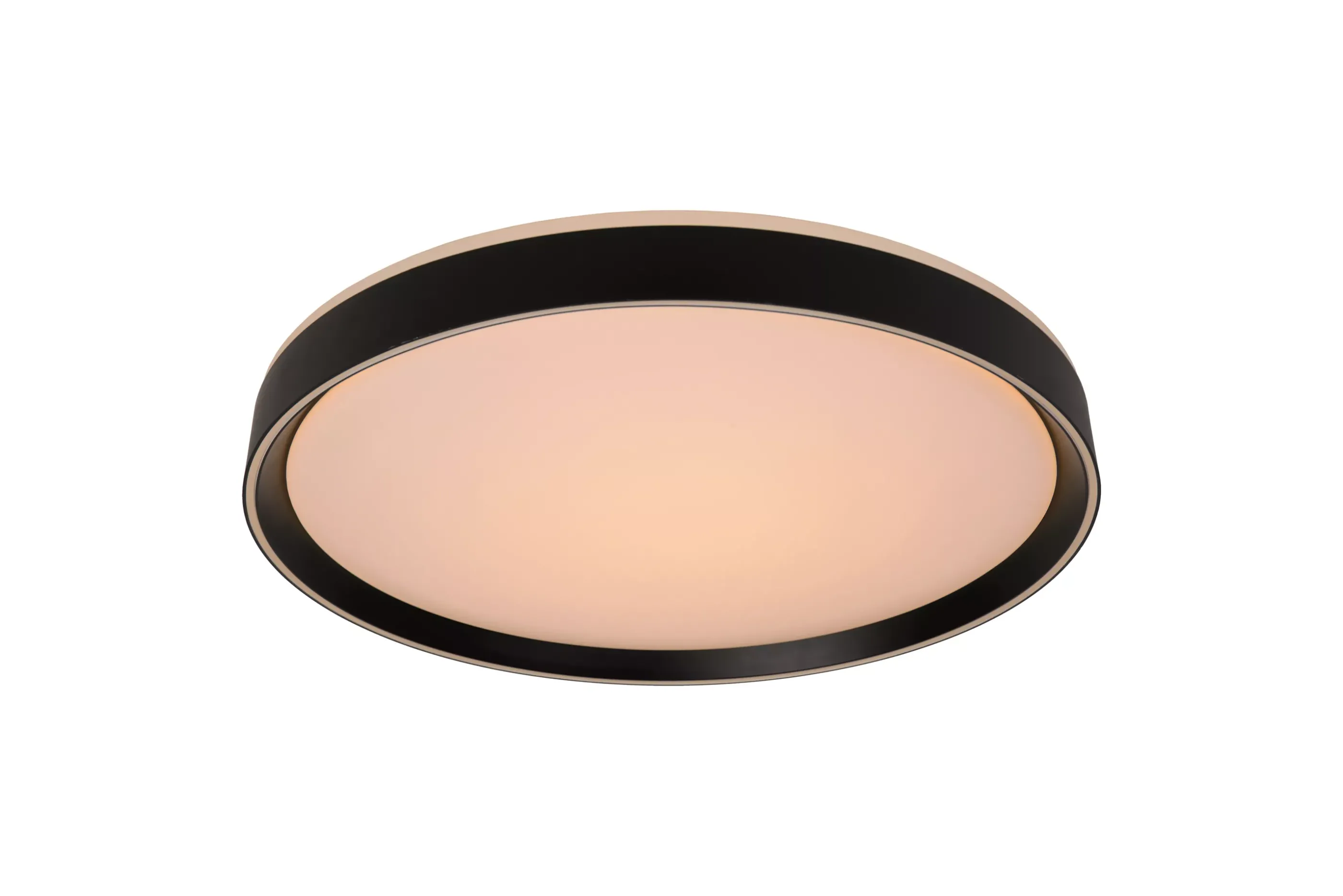 Discount NURIA - Plafonnière - Ø 30 cm - LED 3 StepDim - 1x18W 2700K - Zwart Plafondlampen