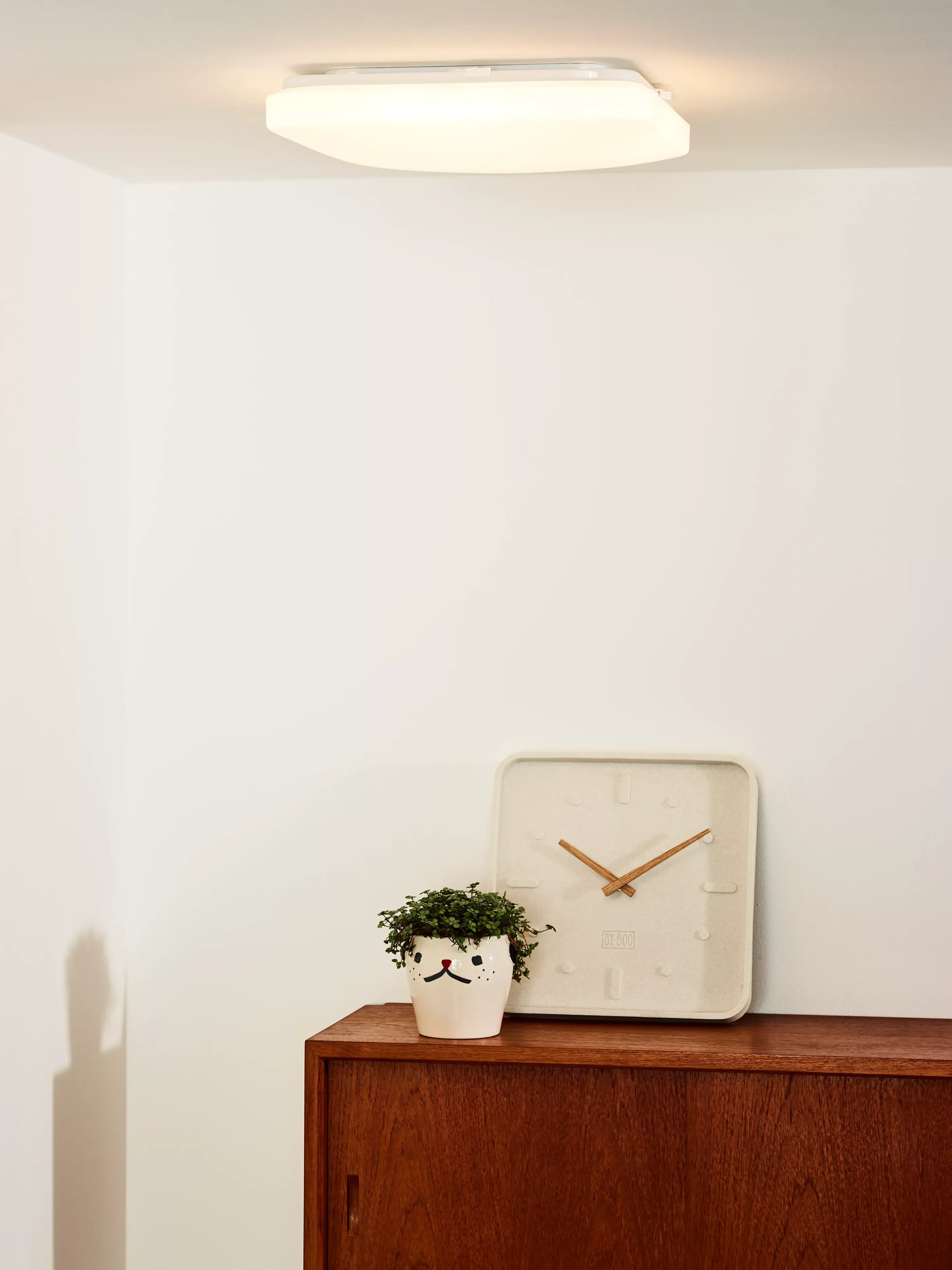 Discount OTIS - Plafonnière - LED - 1x32W 3000K - Opaal Plafondlampen