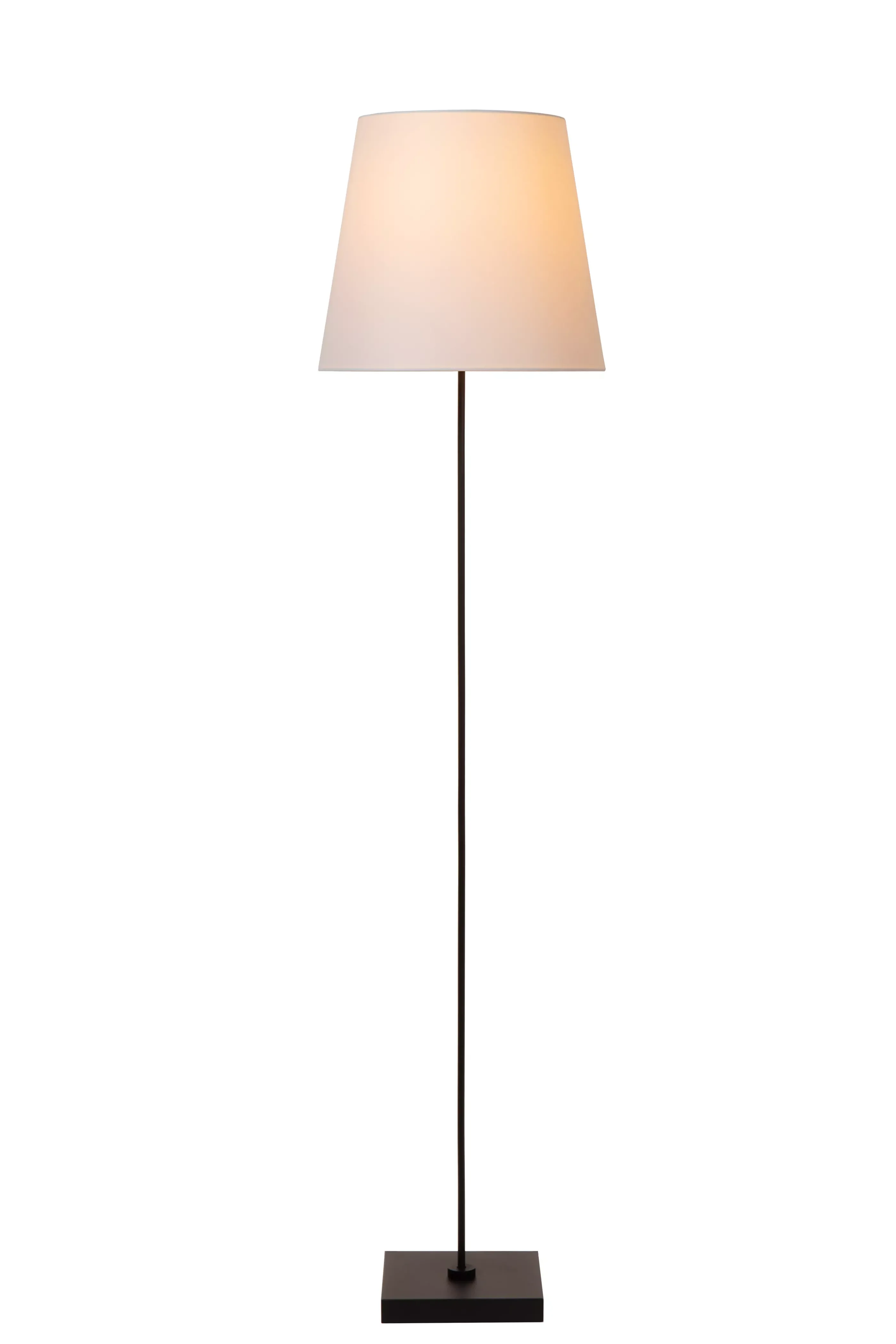 Online PENDIO - Vloerlamp - 1xE27 - Zwart Staande Lampen