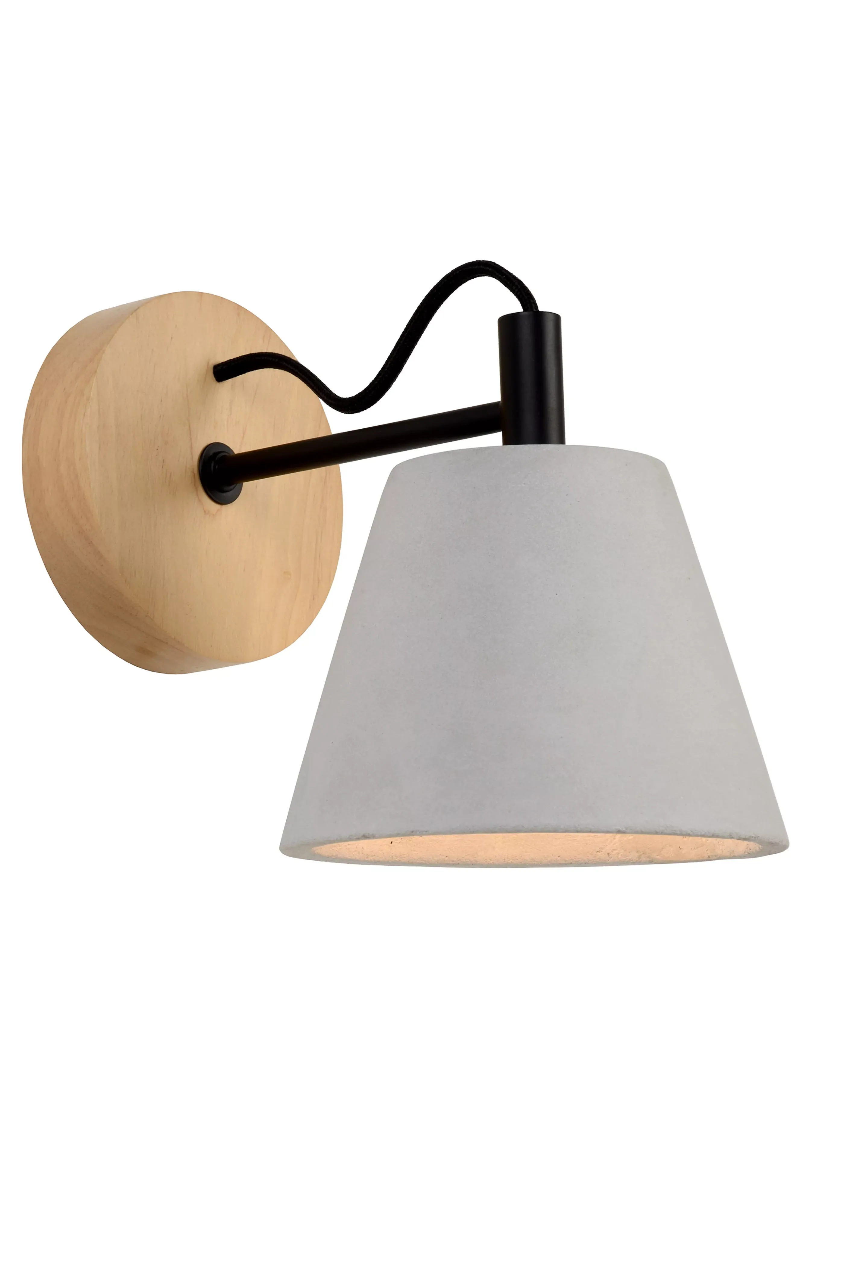 Hot POSSIO - Wandlamp - 1xE14 - Grijs Wandverlichting