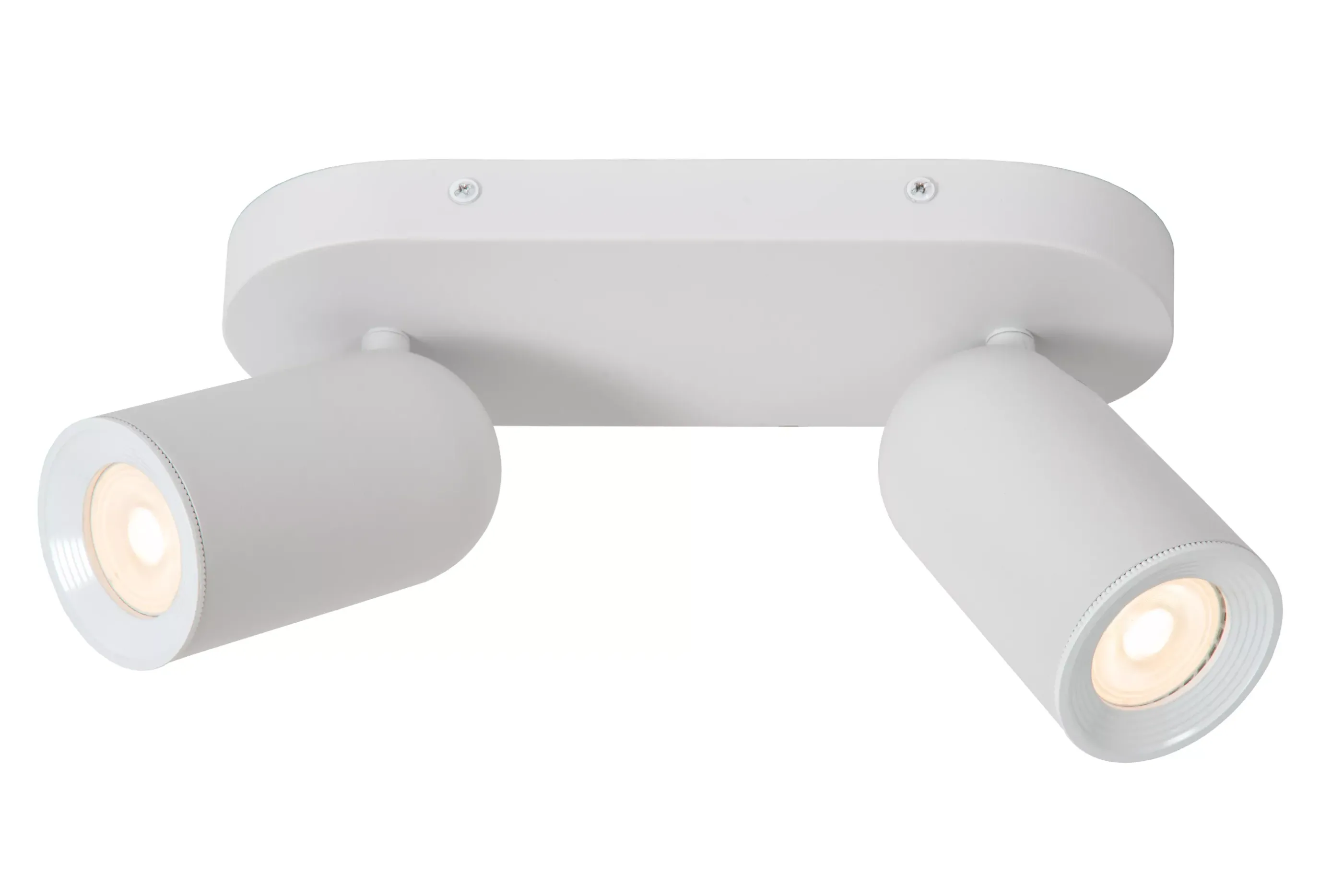 Flash Sale PUNCH - Plafondspot - 2xGU10 - Wit Plafondlampen