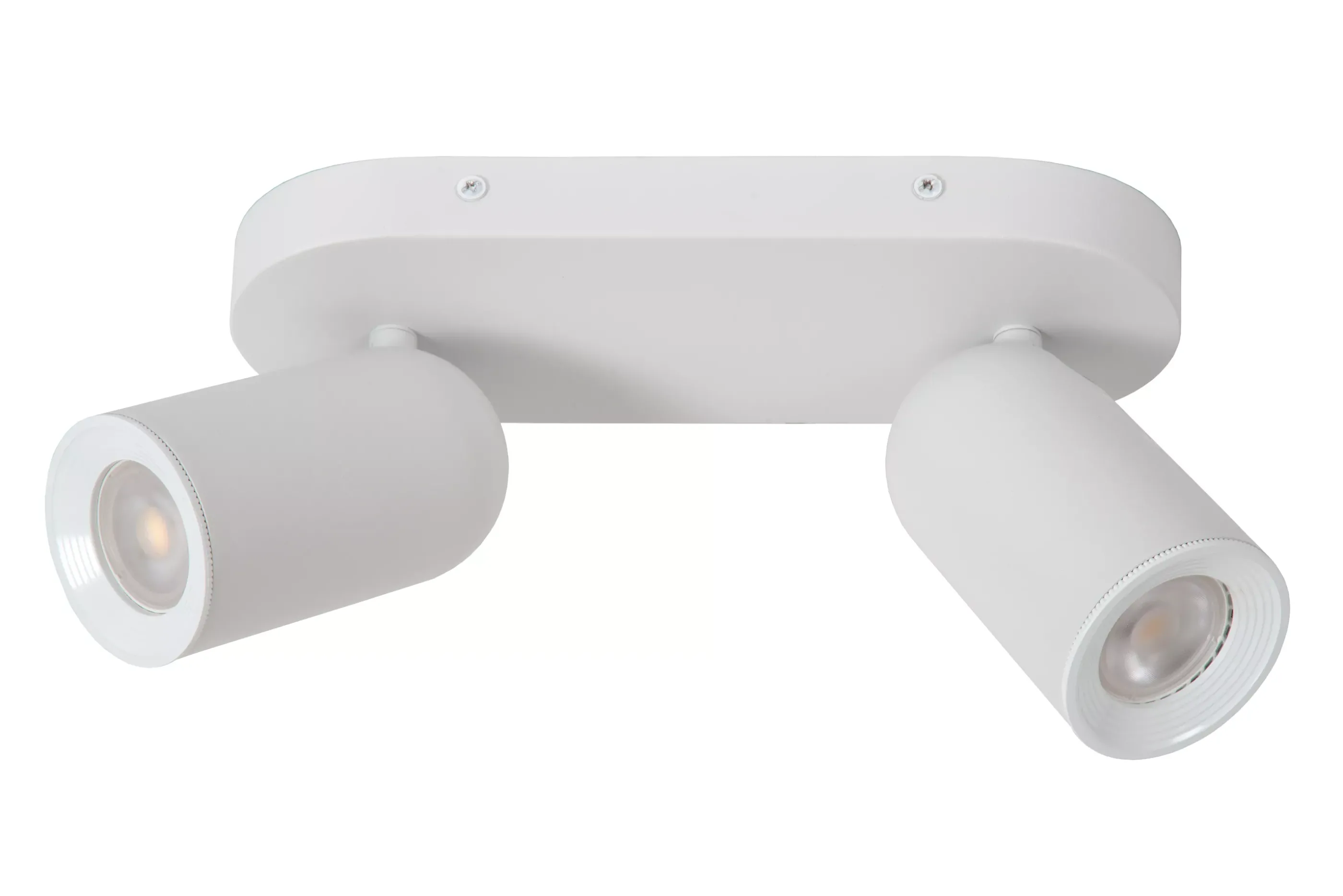 Flash Sale PUNCH - Plafondspot - 2xGU10 - Wit Plafondlampen