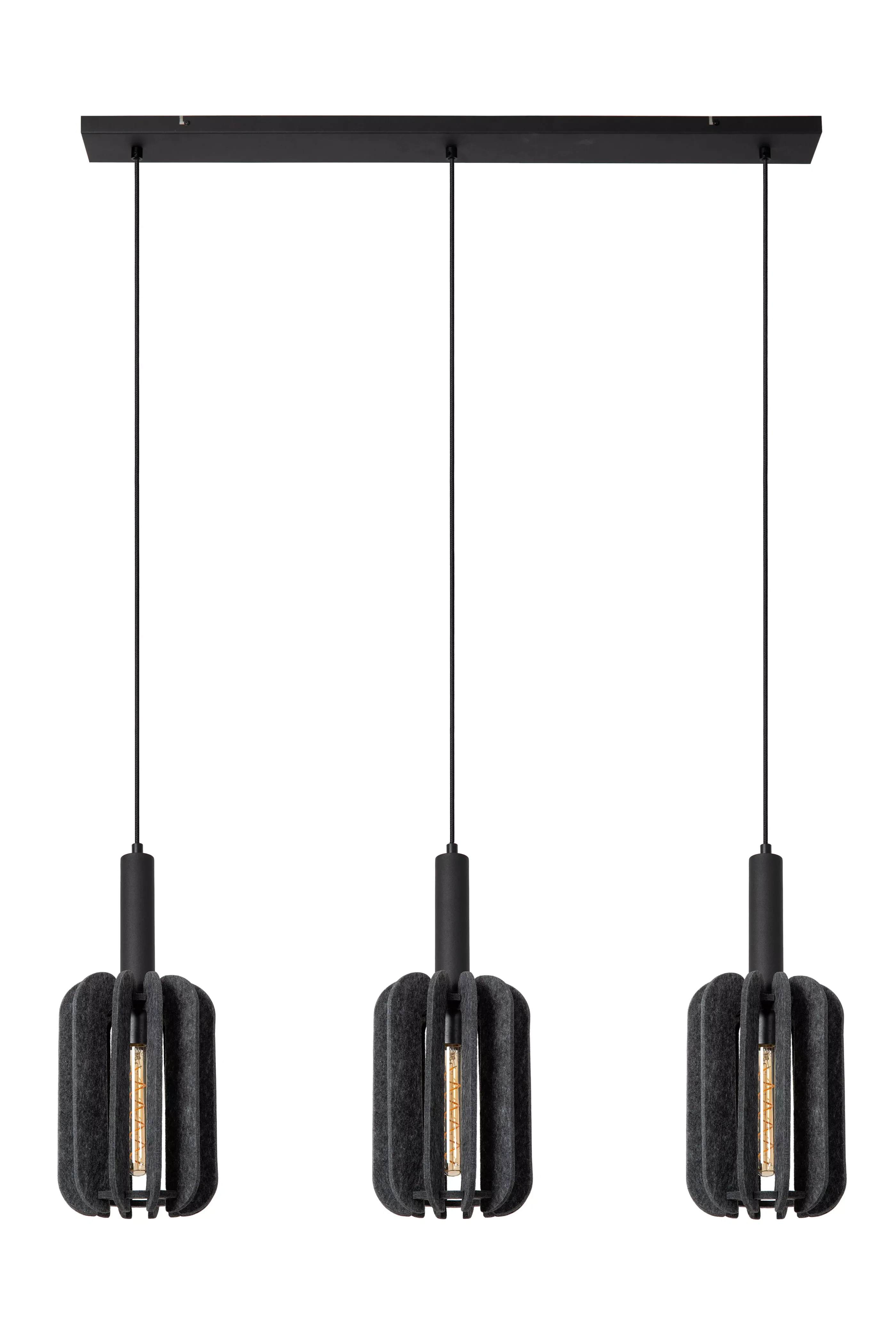 Shop RAFAL - Hanglamp - 3xE27 - Grijs Hanglampen