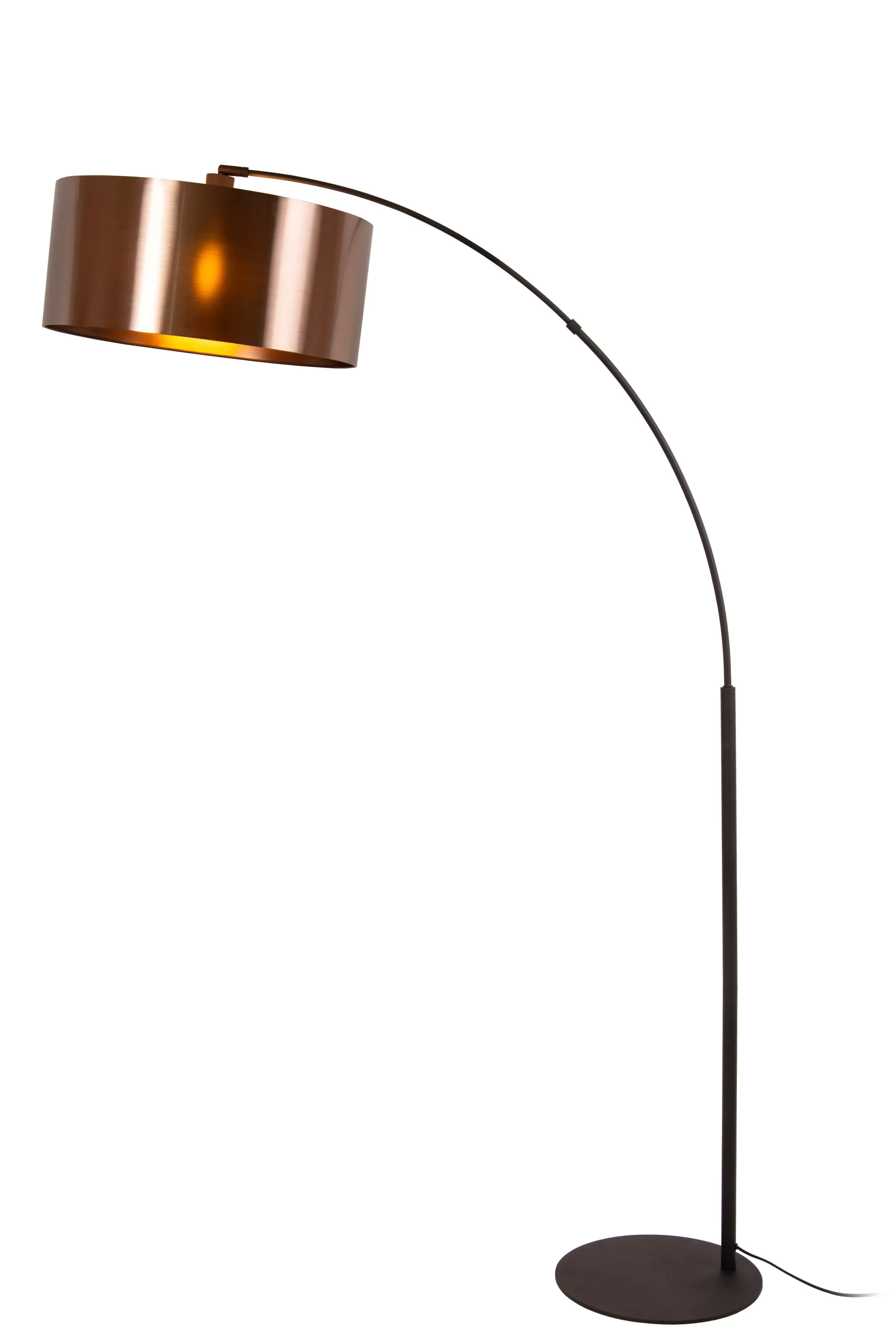 Hot RANKOS - Booglamp - 1xE27 - Zwart Staande Lampen