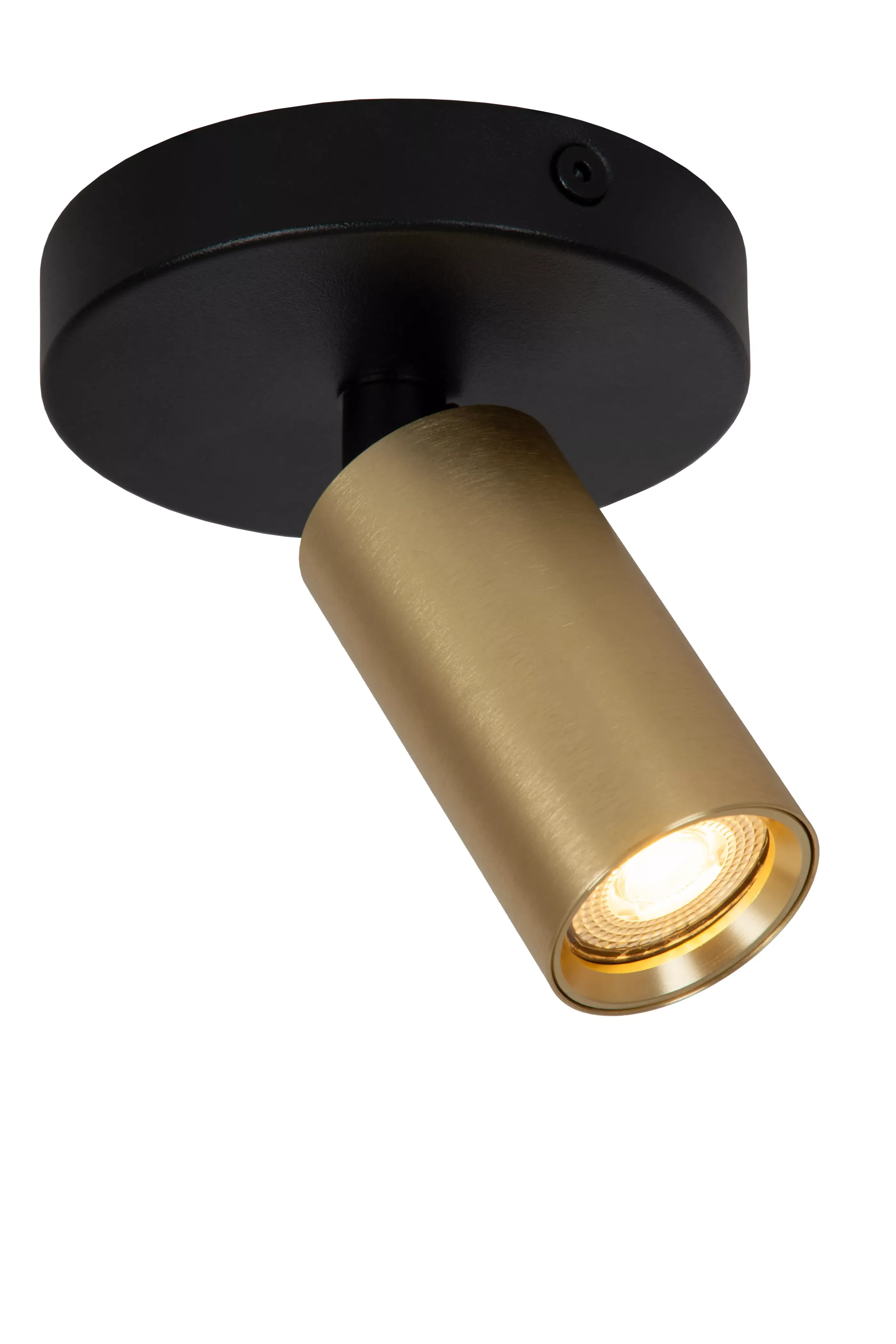 Discount RITMO - Plafondspot - Ø 10 cm - 1xGU10 (MR11) - Mat Goud / Messing Plafondlampen