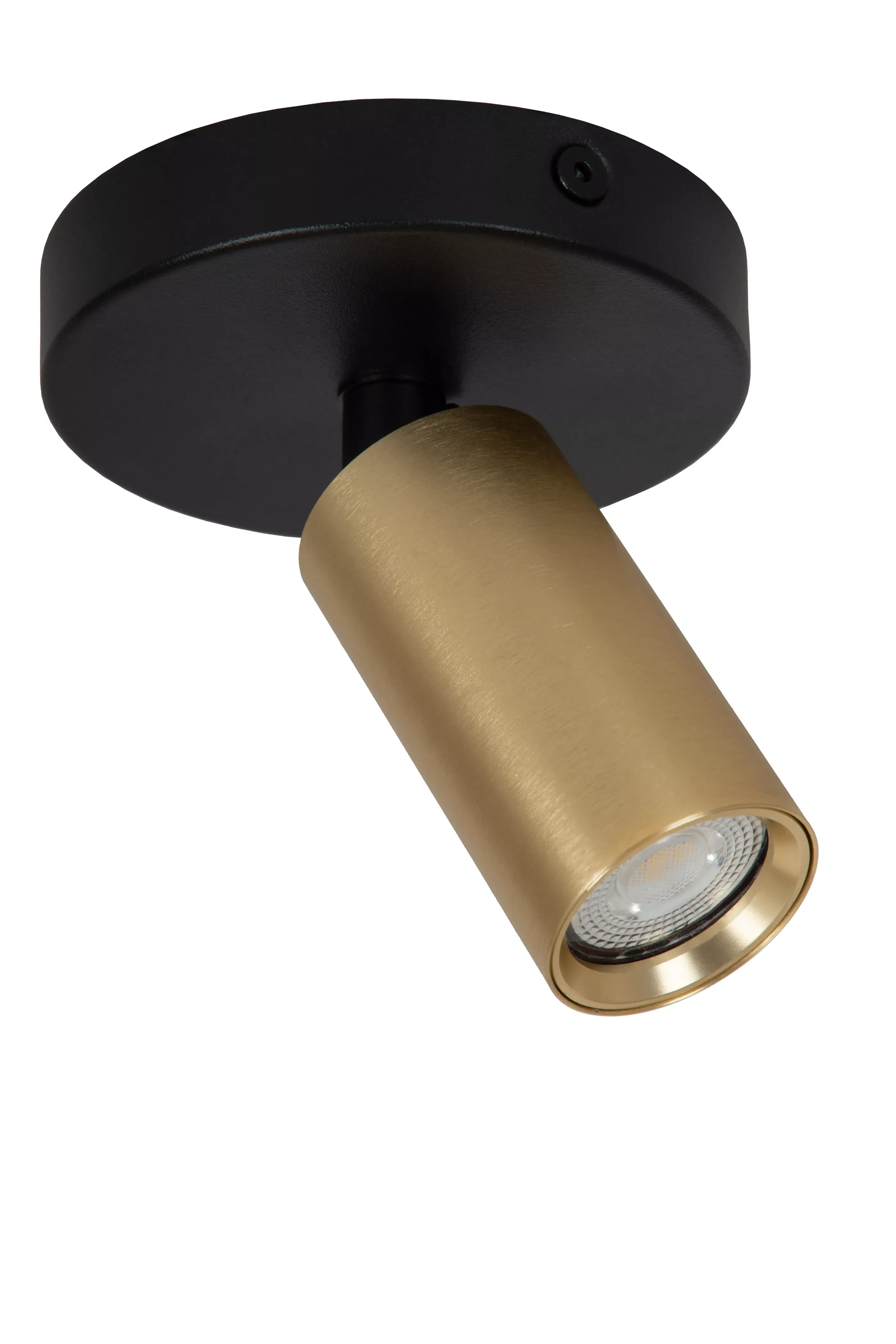 Discount RITMO - Plafondspot - Ø 10 cm - 1xGU10 (MR11) - Mat Goud / Messing Plafondlampen