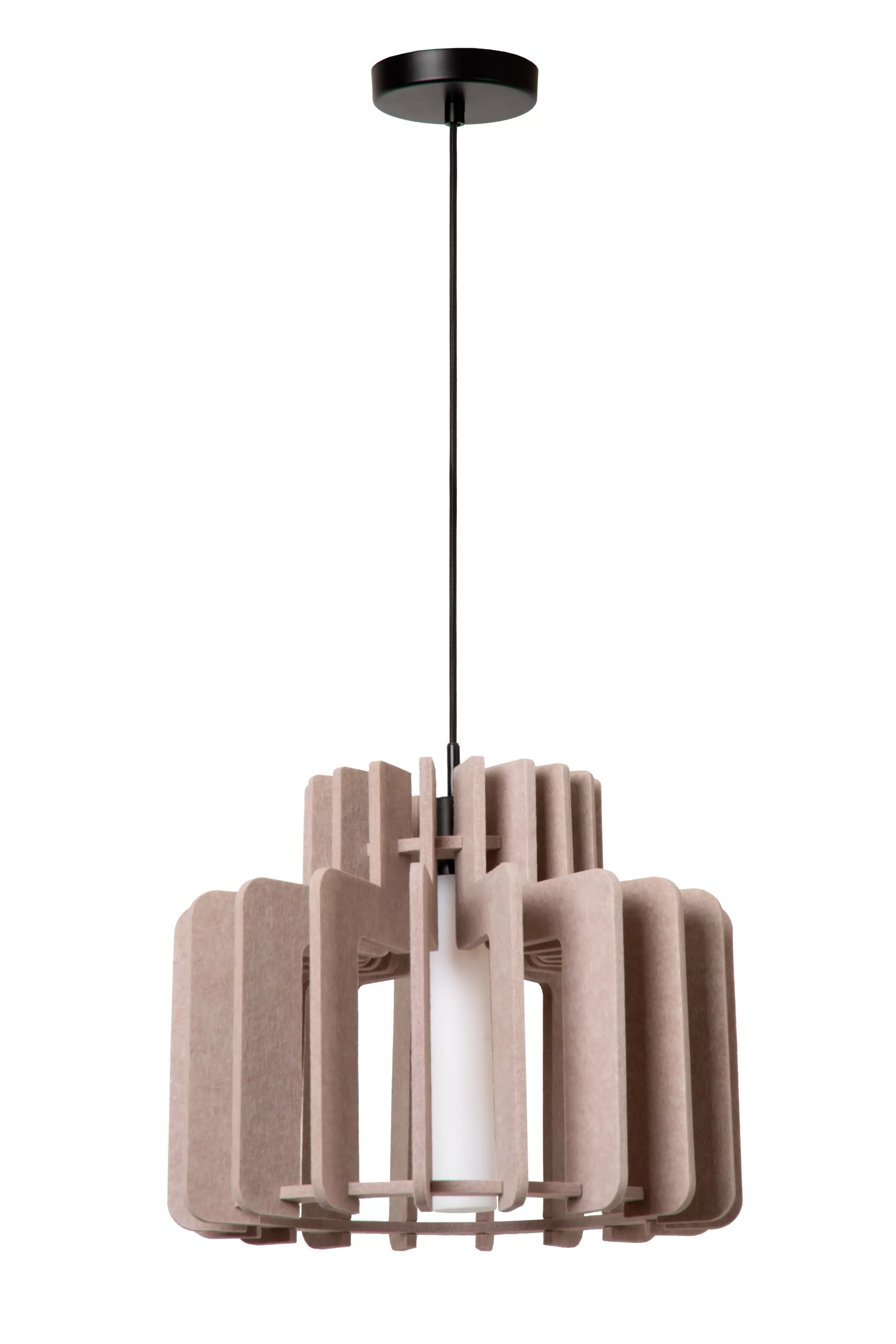 Fashion ROLLO - Hanglamp - 1xE27 - Taupe Hanglampen