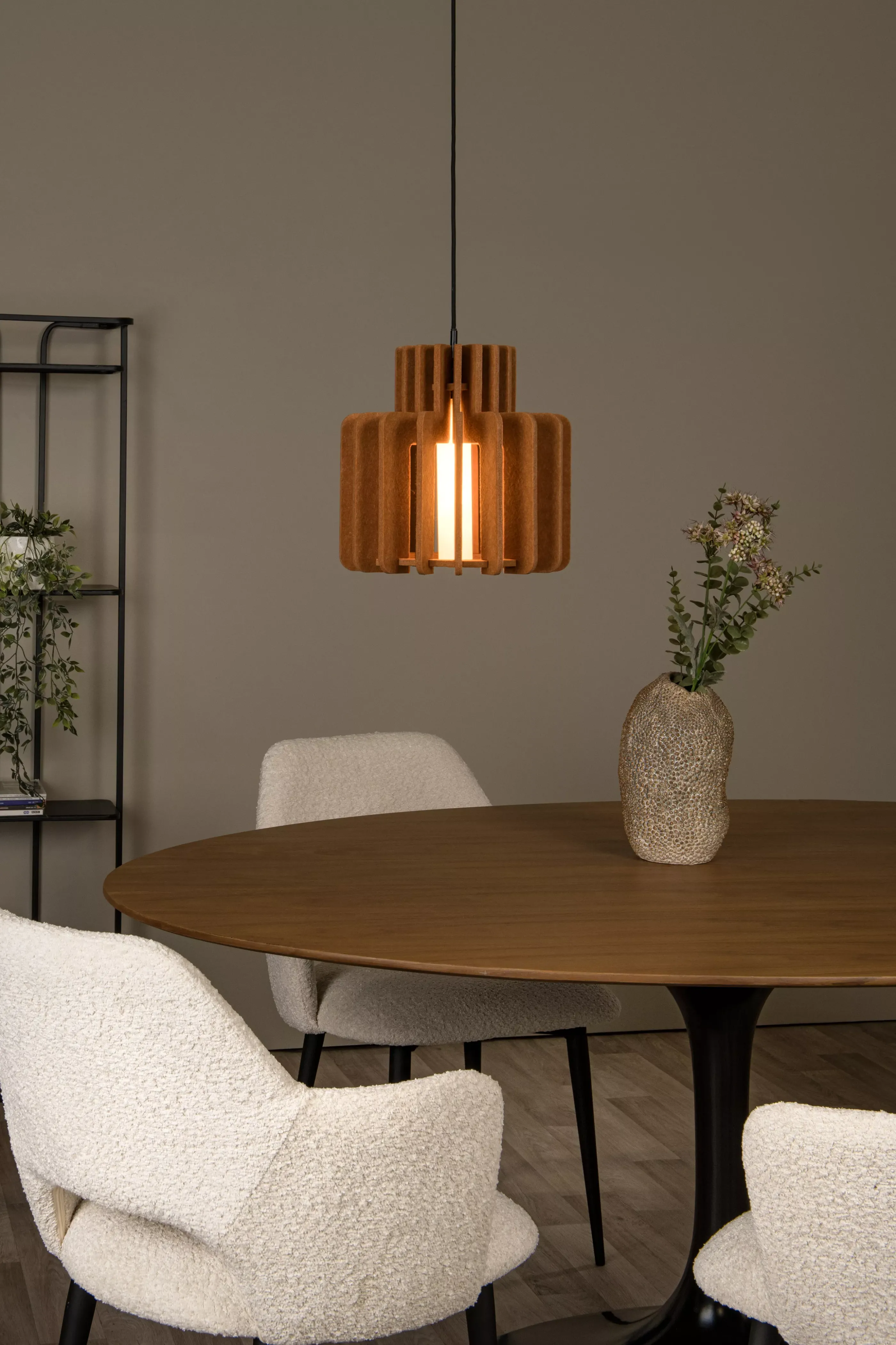 Flash Sale ROLLO - Hanglamp - 1xE27 - Terracotta Hanglampen