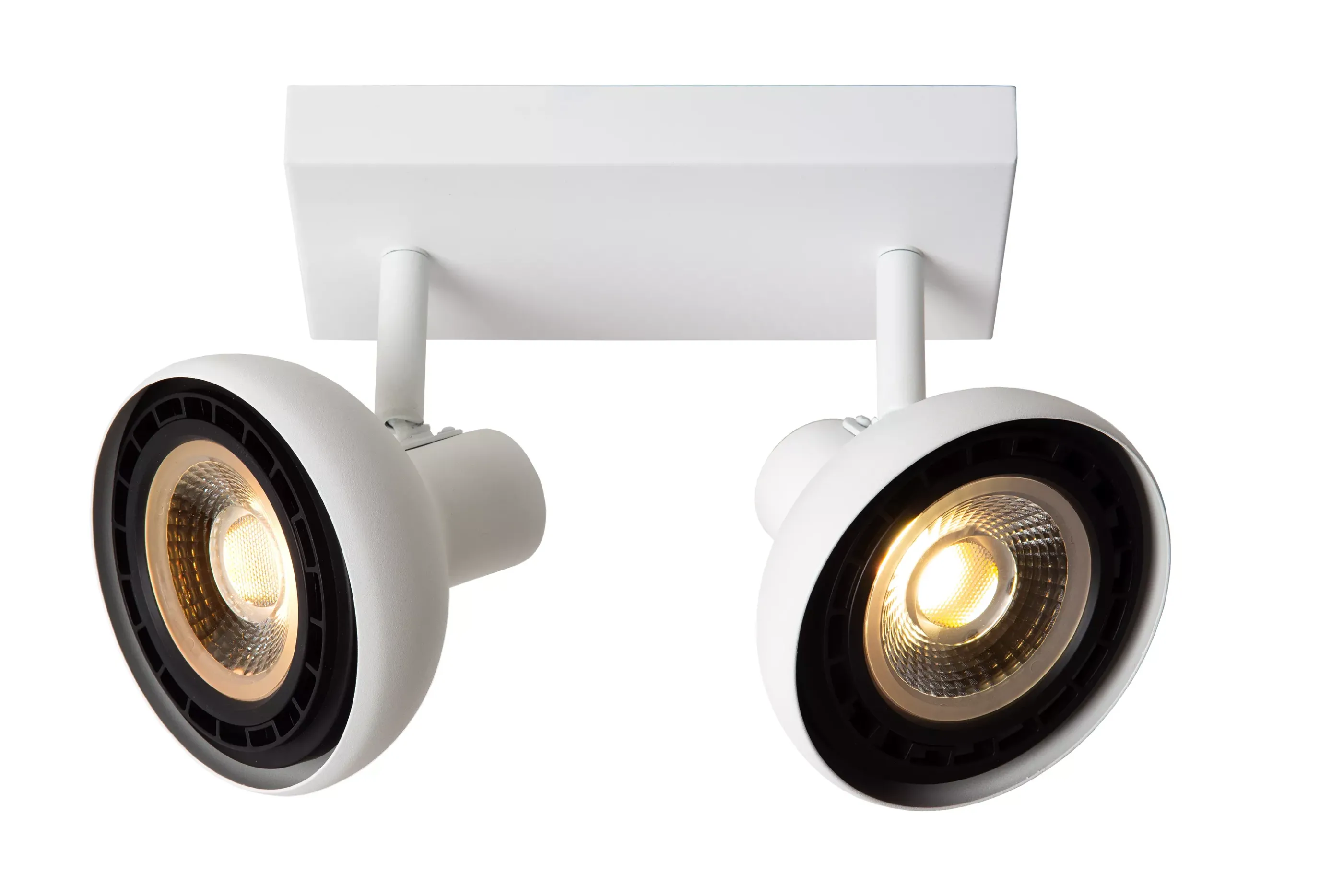 Discount SENSAS - Plafondspot - 2xGU10 (ES111) - Wit Plafondlampen