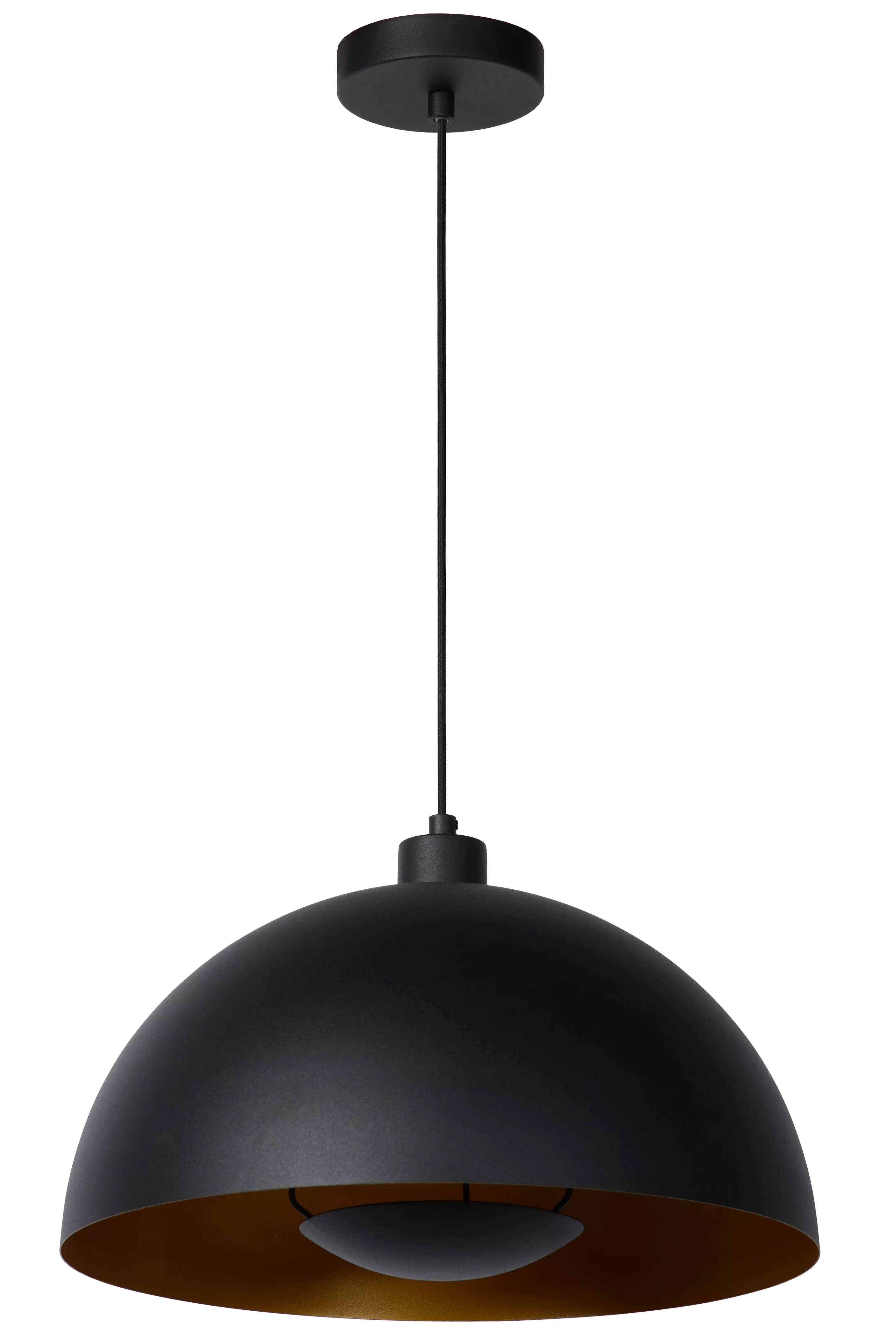 Hot SIEMON - Hanglamp - Ø 40 cm - 1xE27 - Zwart Hanglampen