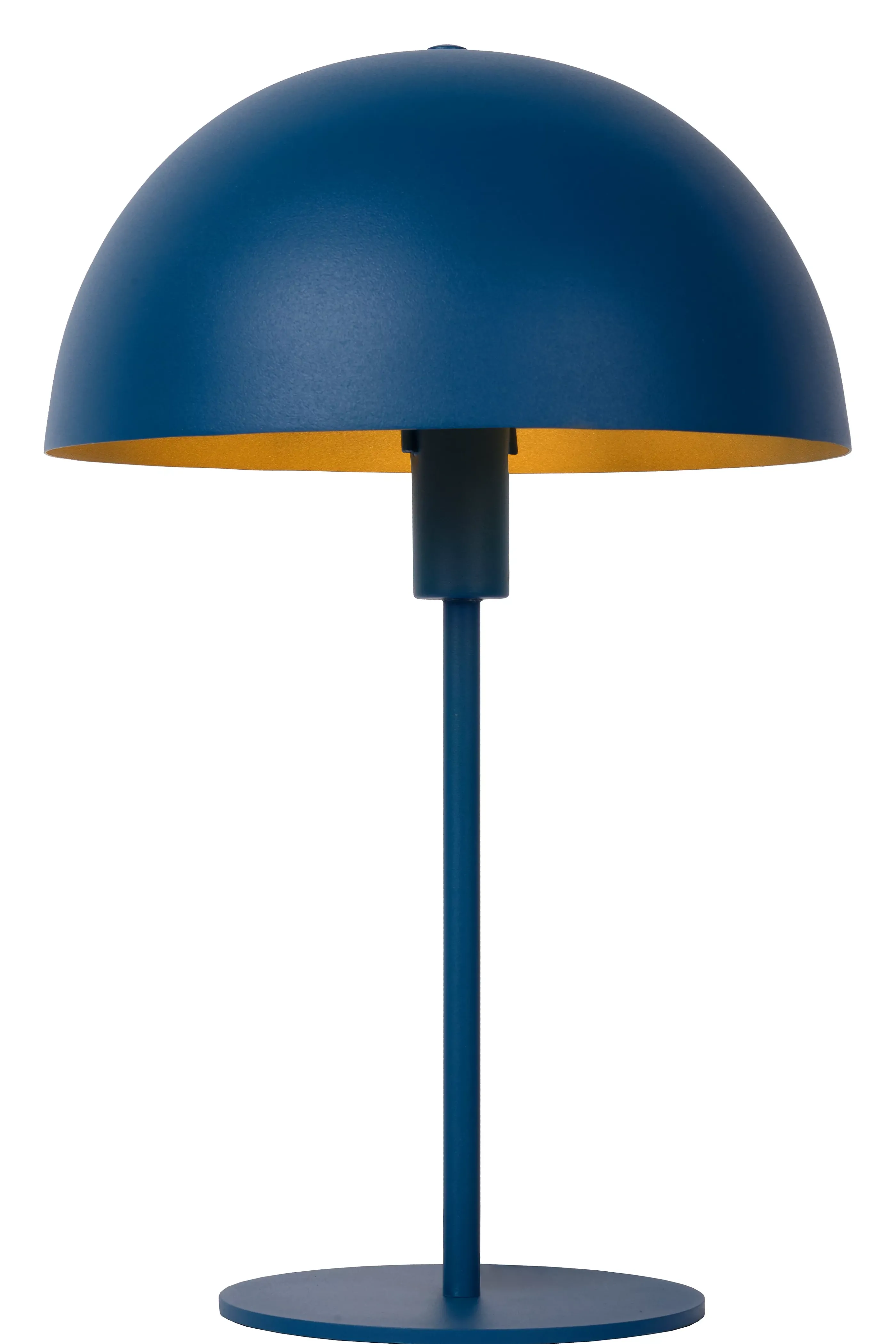 Discount SIEMON - Tafellamp - Ø 25 cm - 1xE14 - Blauw Tafellampen