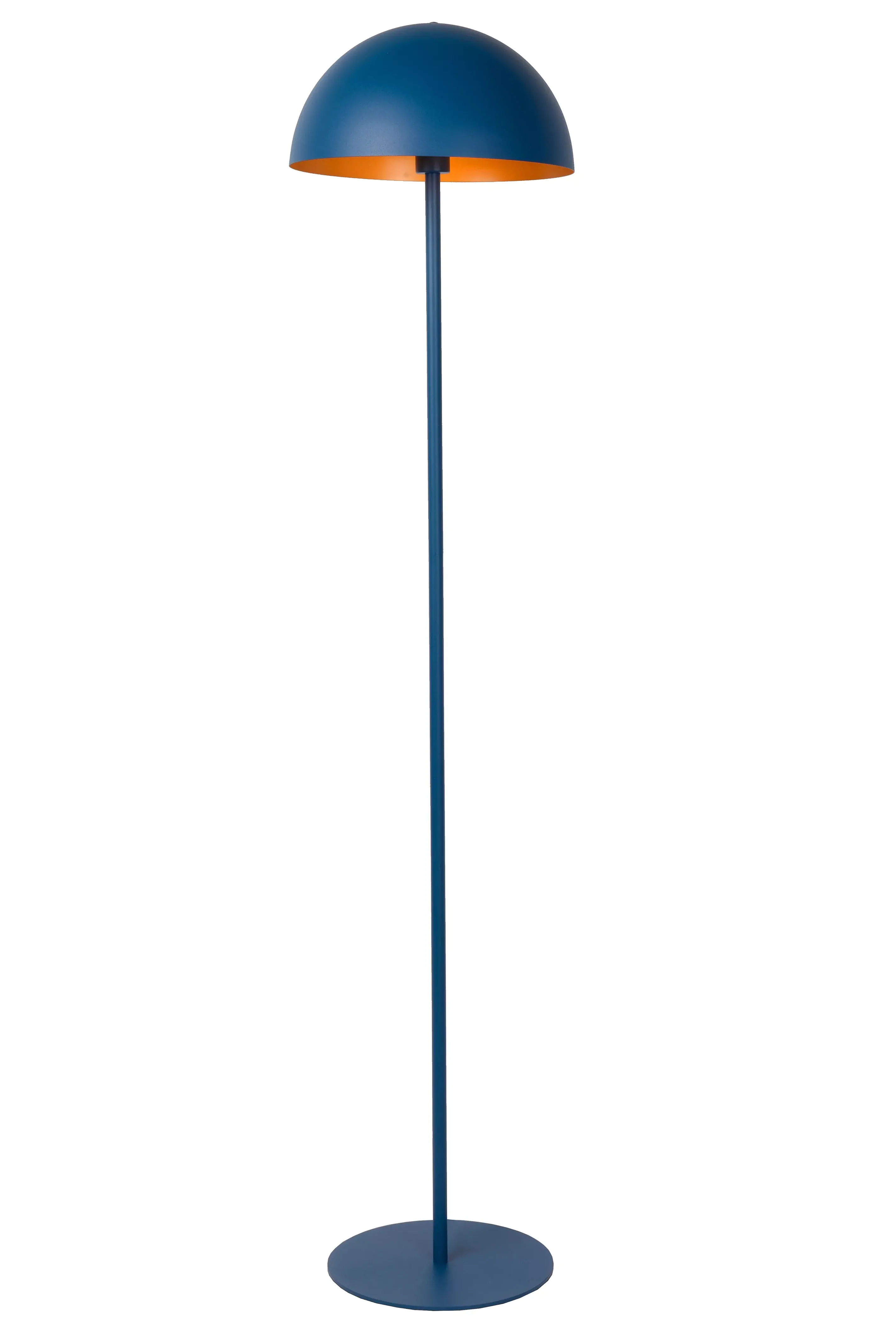 Flash Sale SIEMON - Vloerlamp - Ø 35 cm - 1xE27 - Blauw Staande Lampen