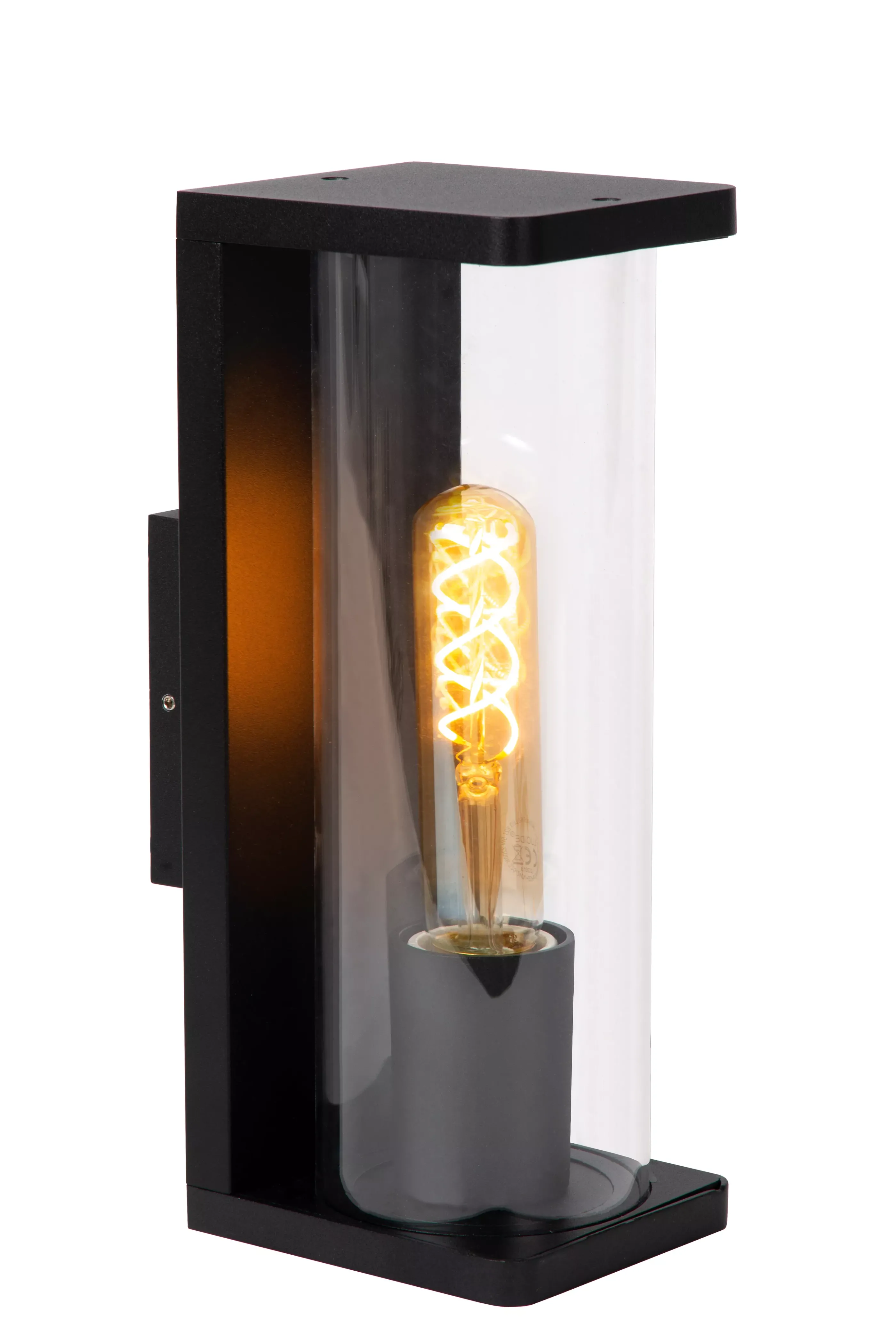 Best Sale SLIGO - Wandlamp Binnen/Buiten - 1xE27 - IP54 - Zwart Wandverlichting Buiten