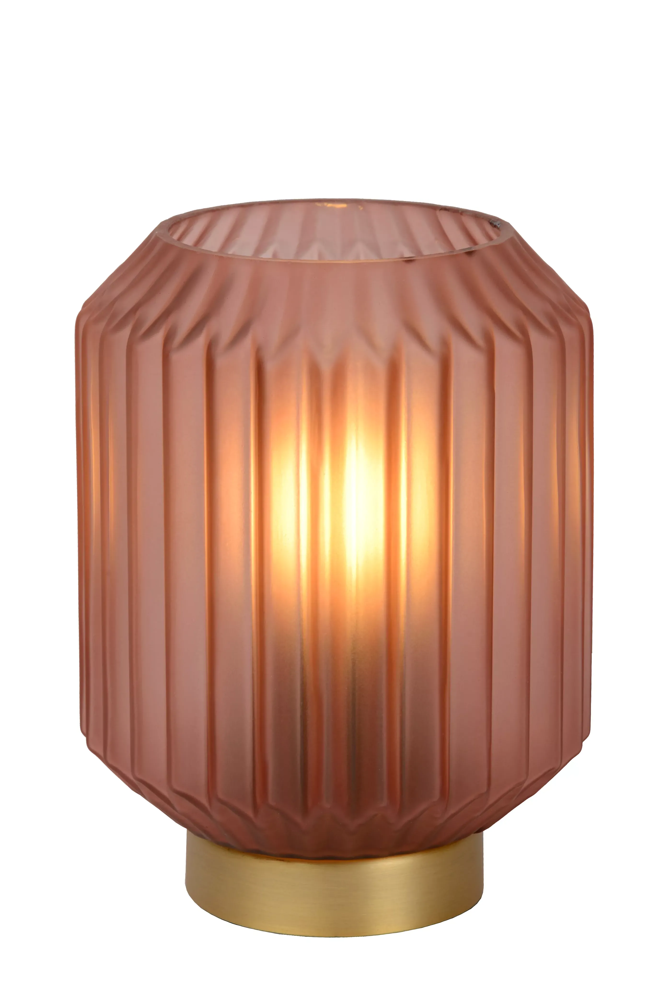 Discount SUENO - Tafellamp - Ø 13 cm - 1xE14 - Roze Tafellampen