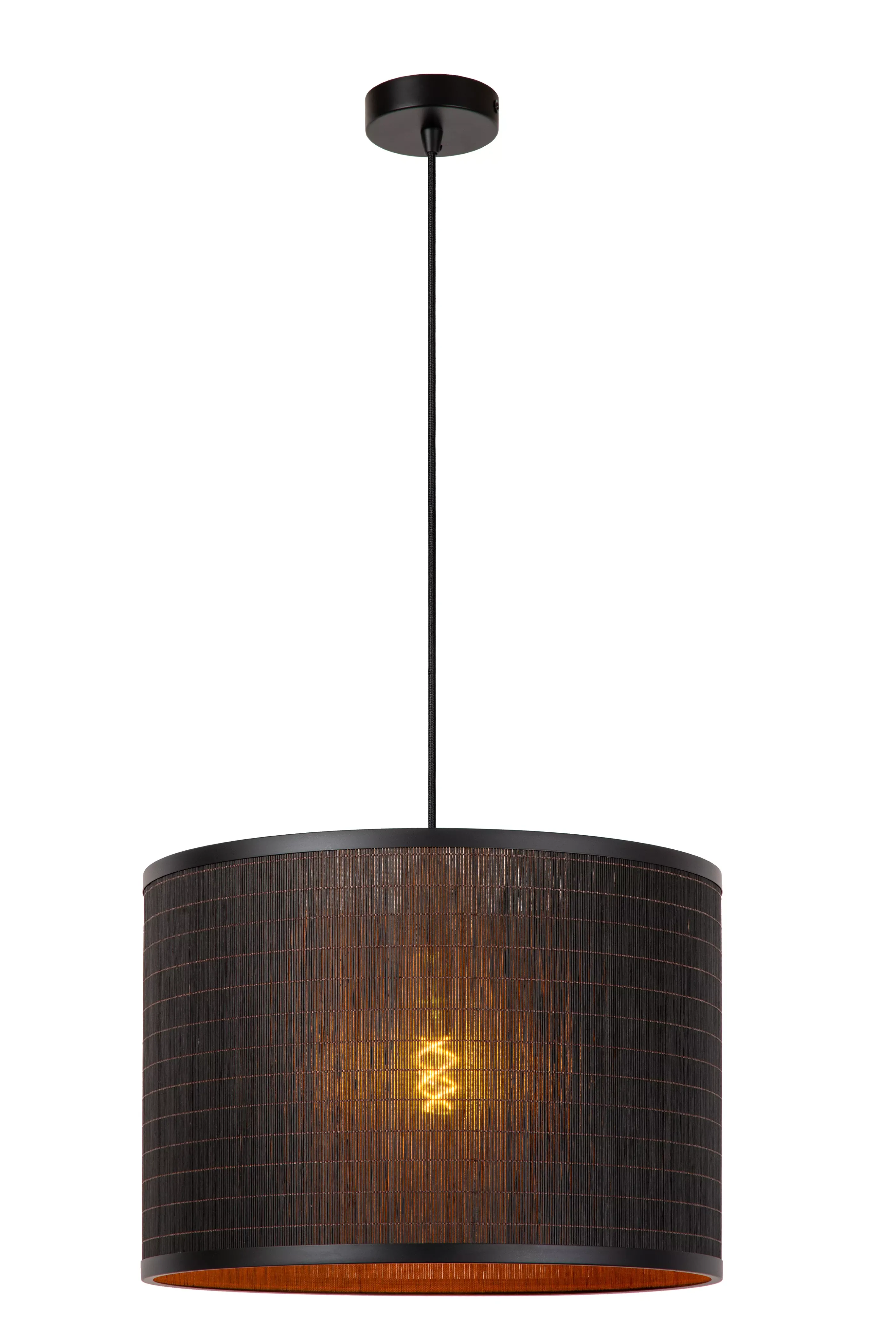 Discount TAGALOG - Hanglamp - Ø 40 cm - 1xE27 - Zwart Hanglampen